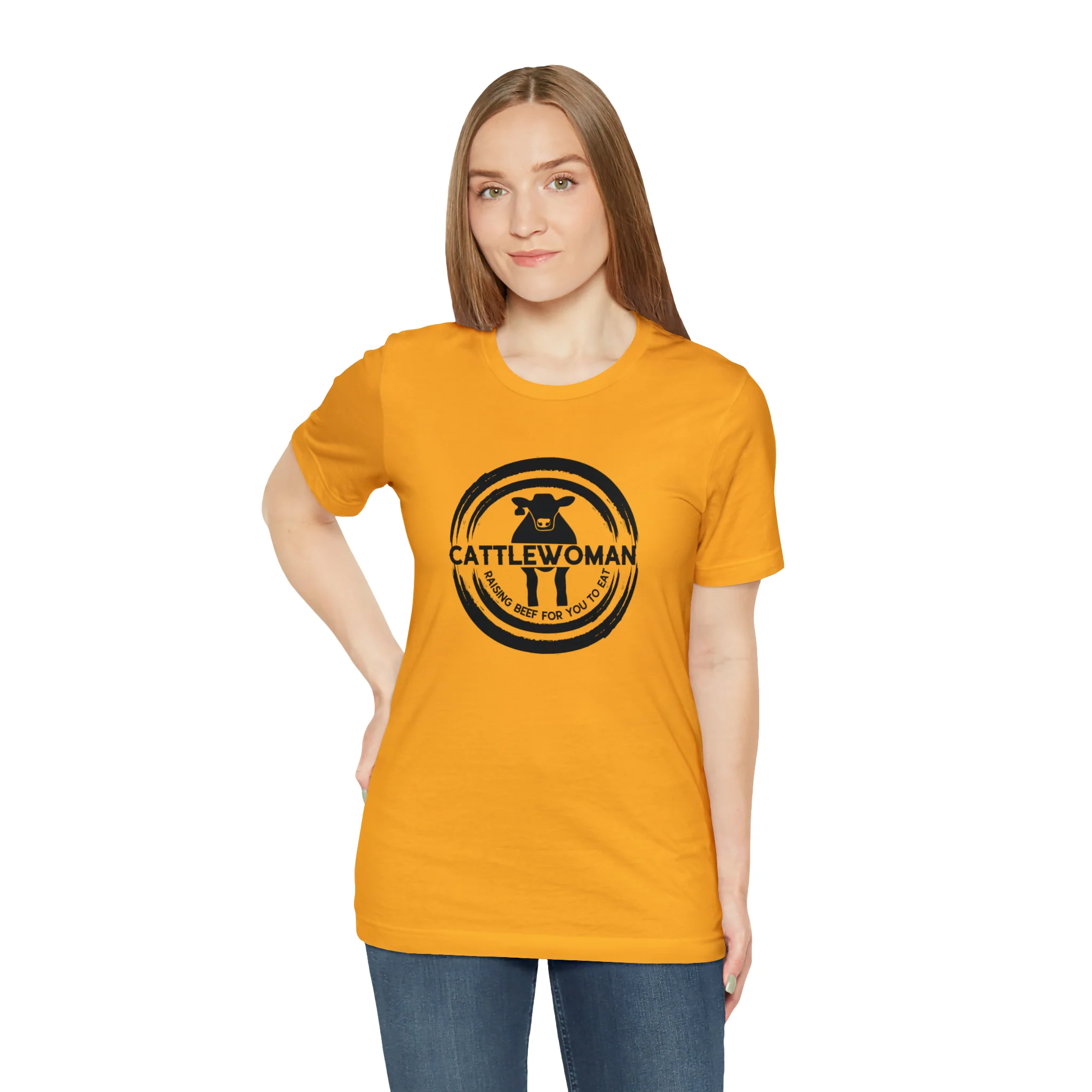 Cattlewoman Unisex Jersey Short Sleeve Tee