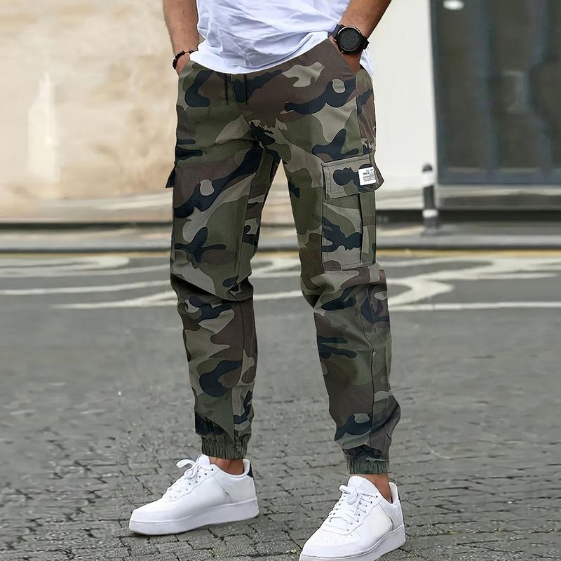 Men's Multi - Pocket Streetwear Cargo Pants - Rugged Durable Construction