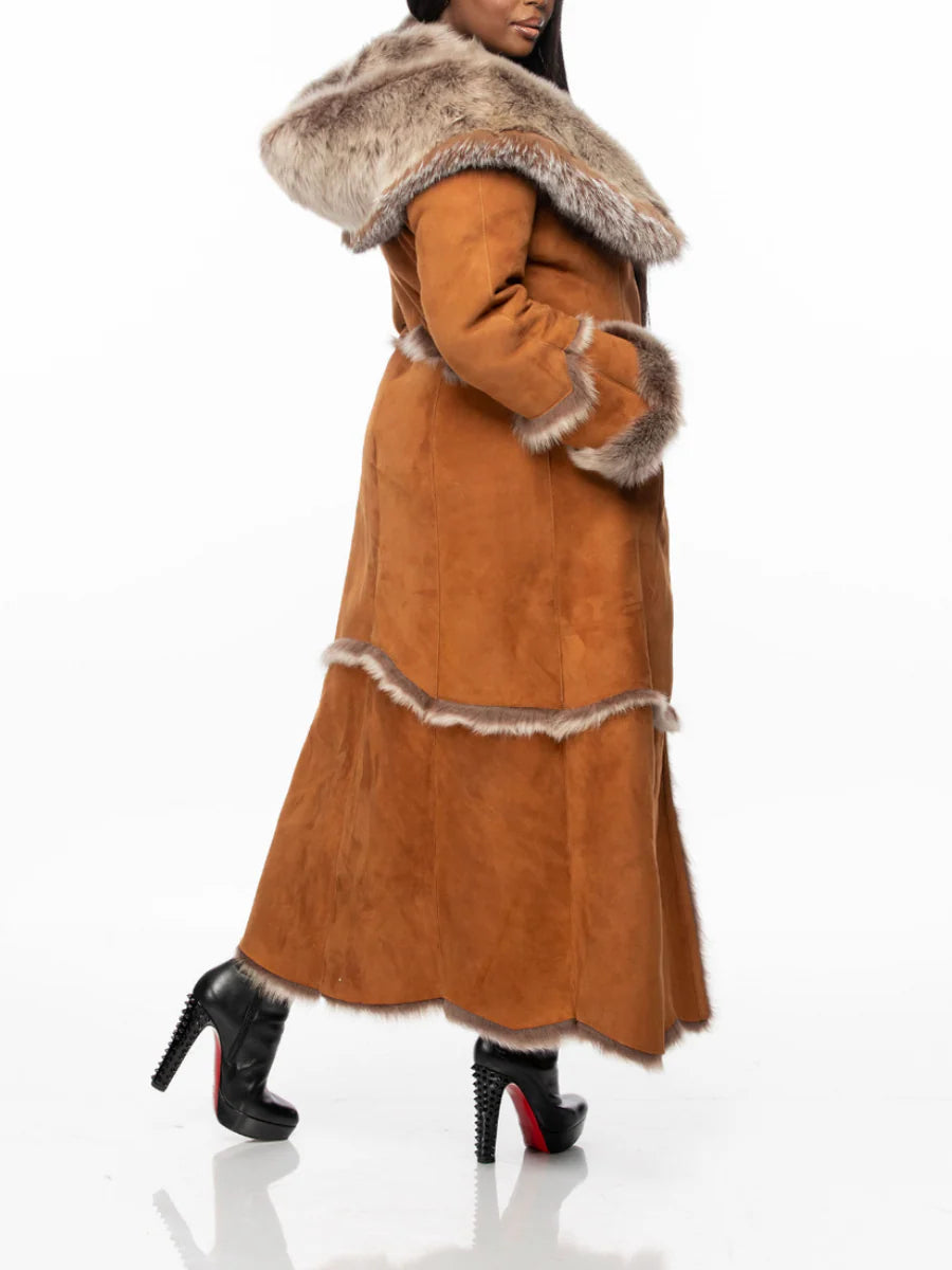 Hooded Plush Coat（✔️Free shipping）