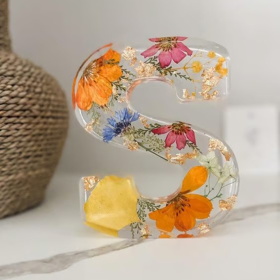Handmade Floral Night Light From A to Z