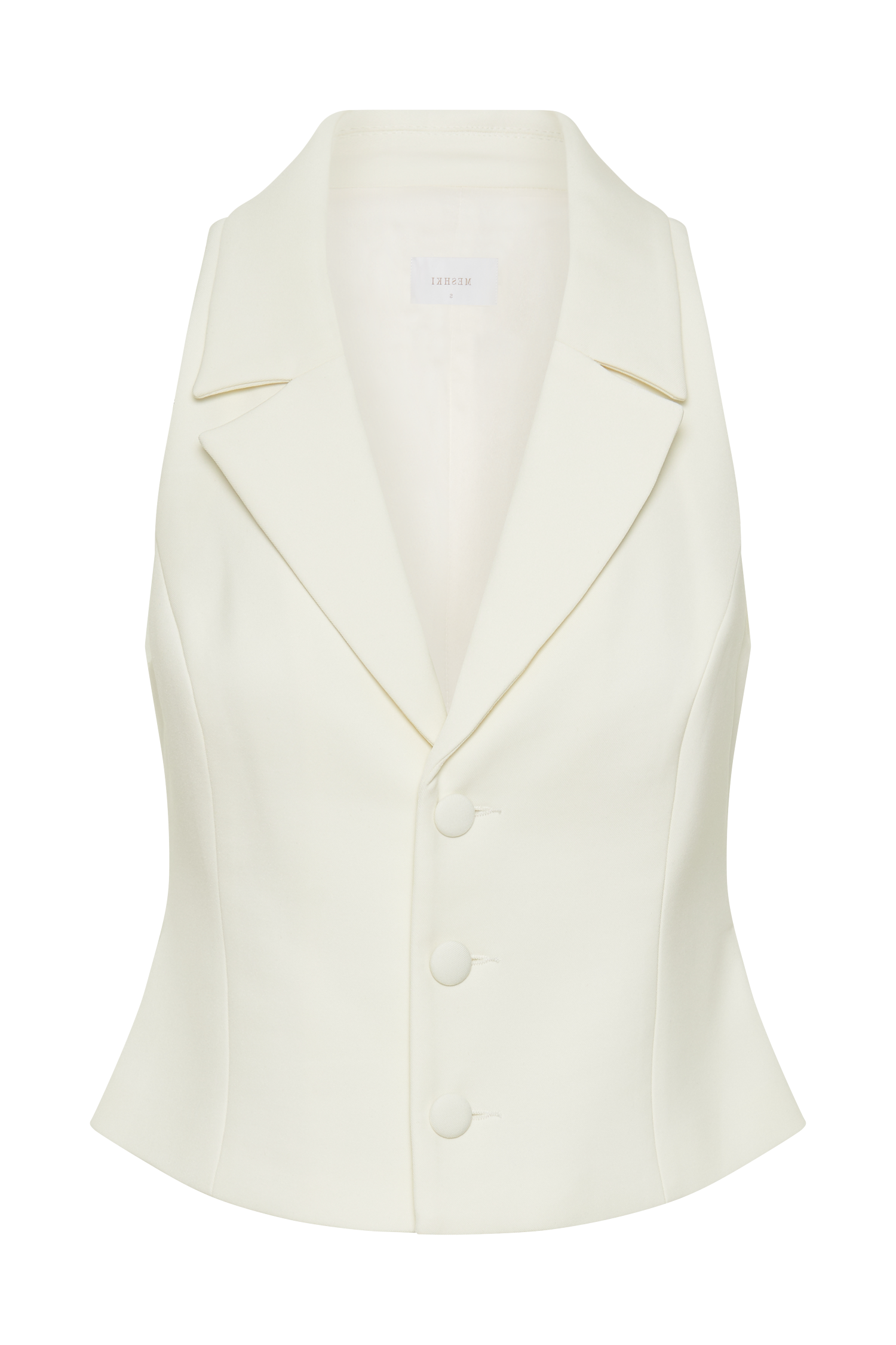 Ivory Suiting Vest