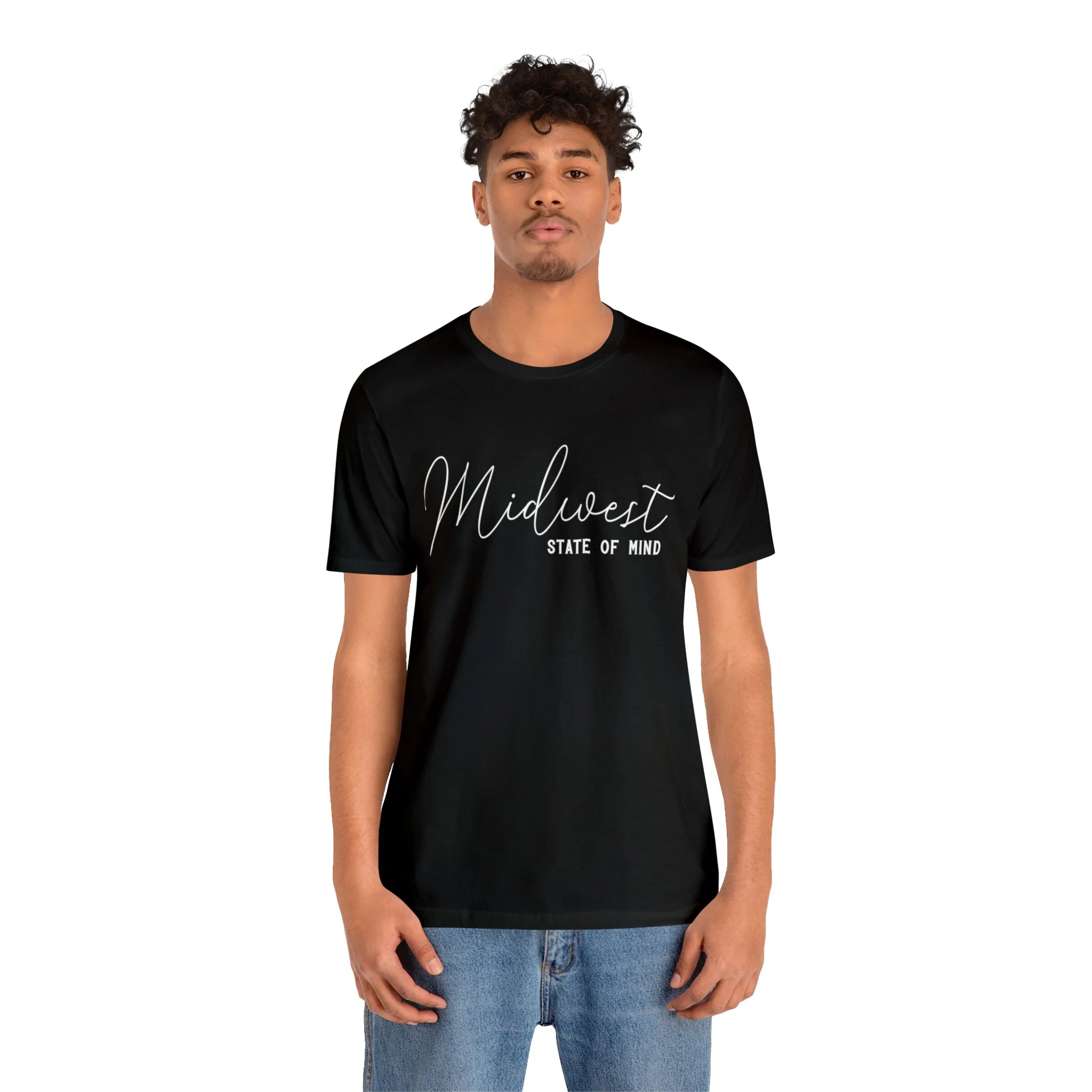 Midwest State of Mind Unisex Jersey Short Sleeve Tee