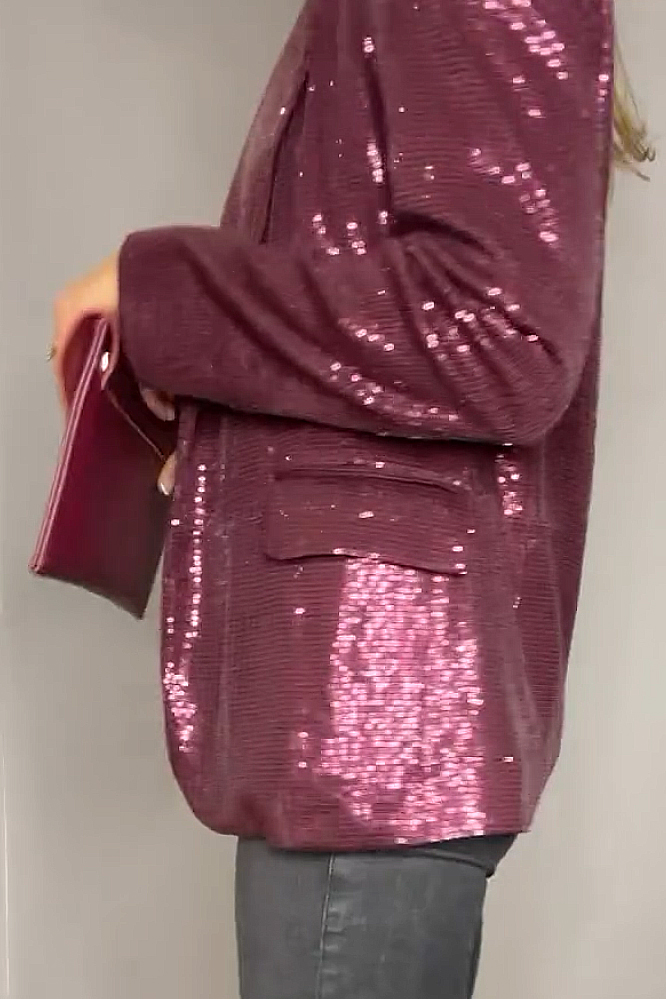 Women's Fashion Sequined Jacket