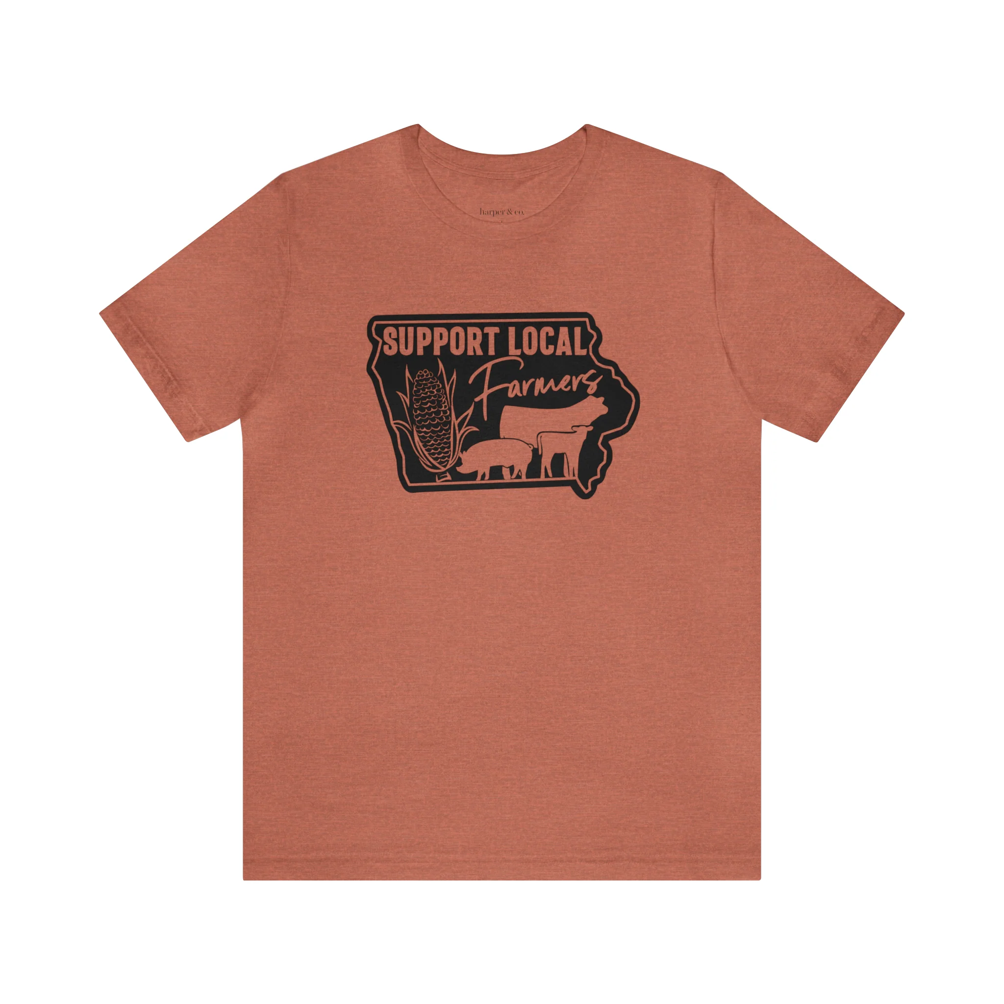 Iowa Farmer Unisex Jersey Short Sleeve Tee