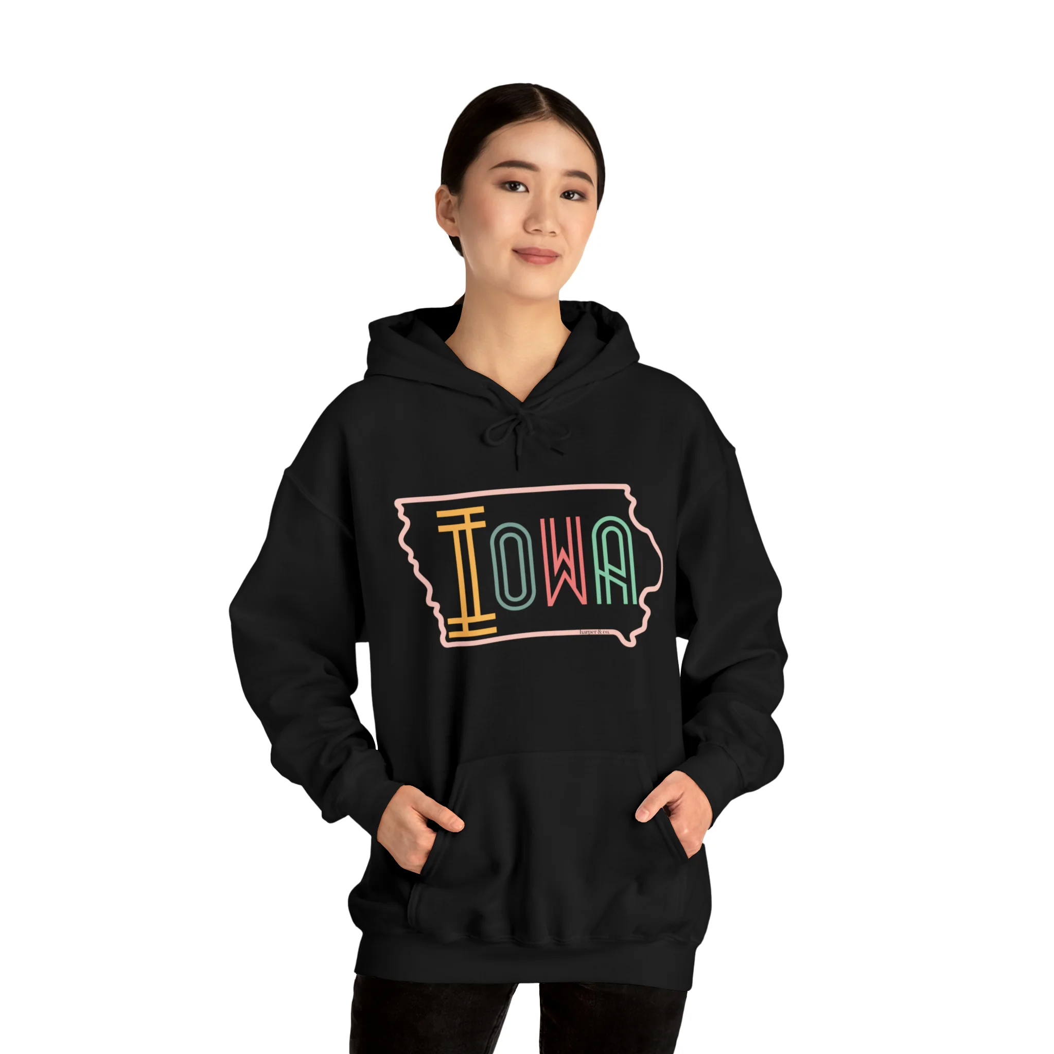 Iowa Light Unisex Heavy Blend? Hooded Sweatshirt