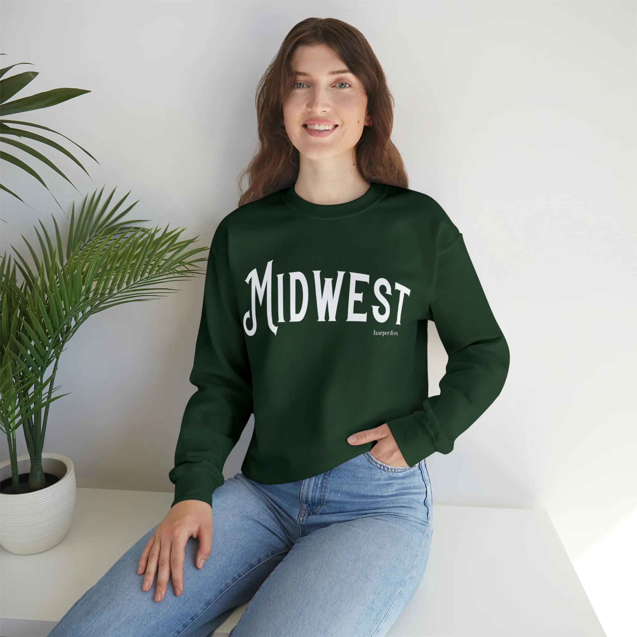 Midwest Unisex Heavy Blend? Crewneck Sweatshirt