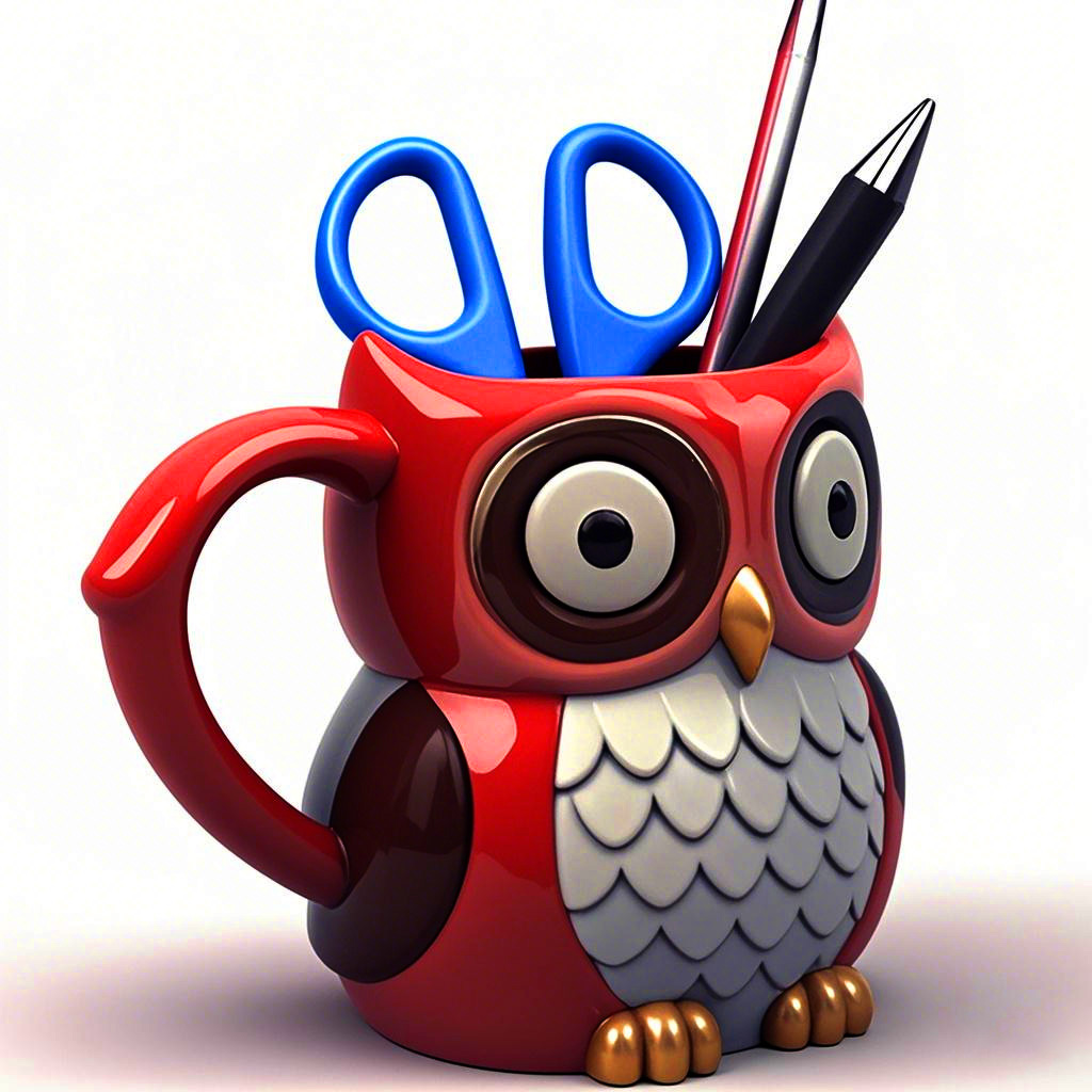 Owl Ceramic Mug (12 oz)