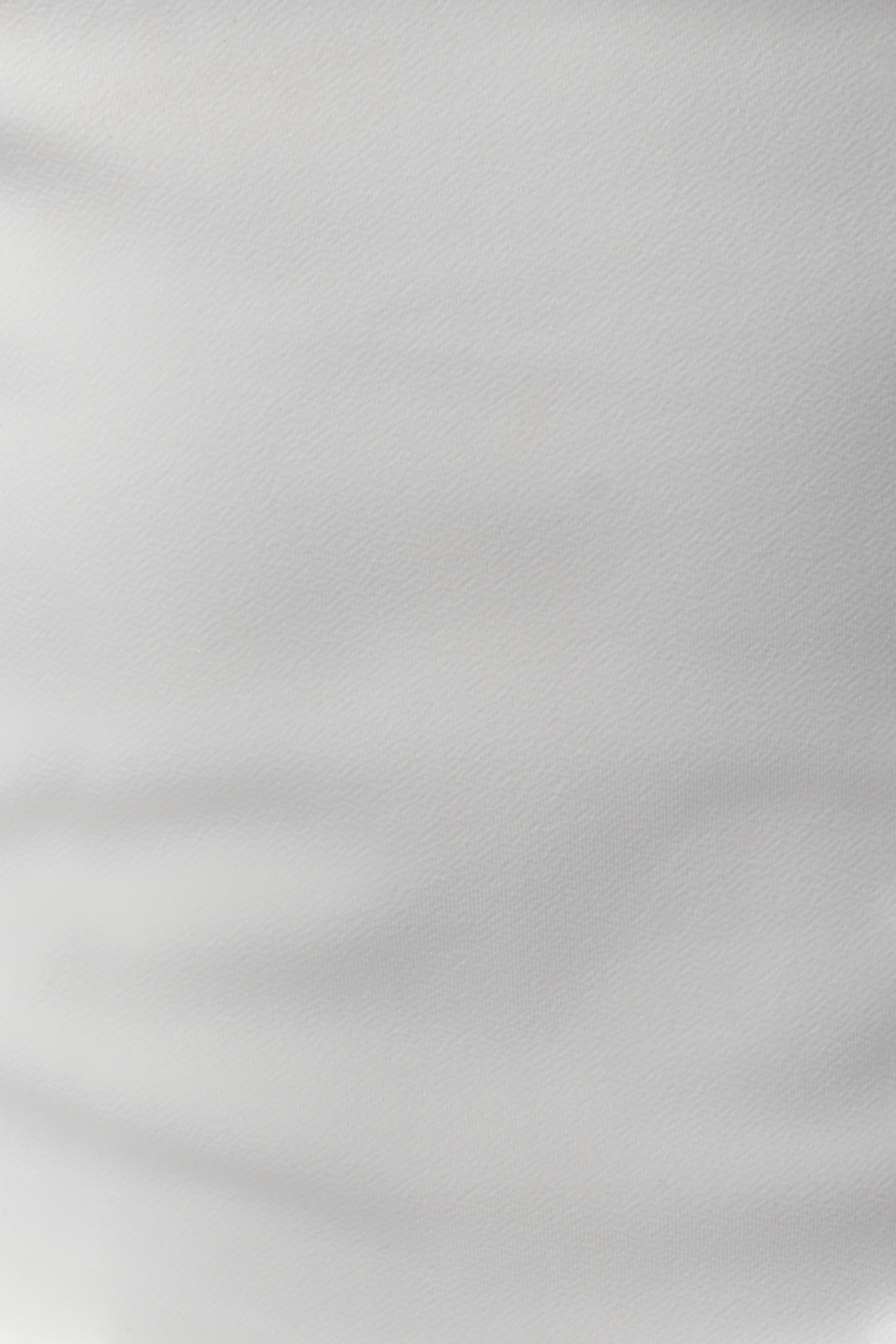 White Open Back Scuba Crepe Top