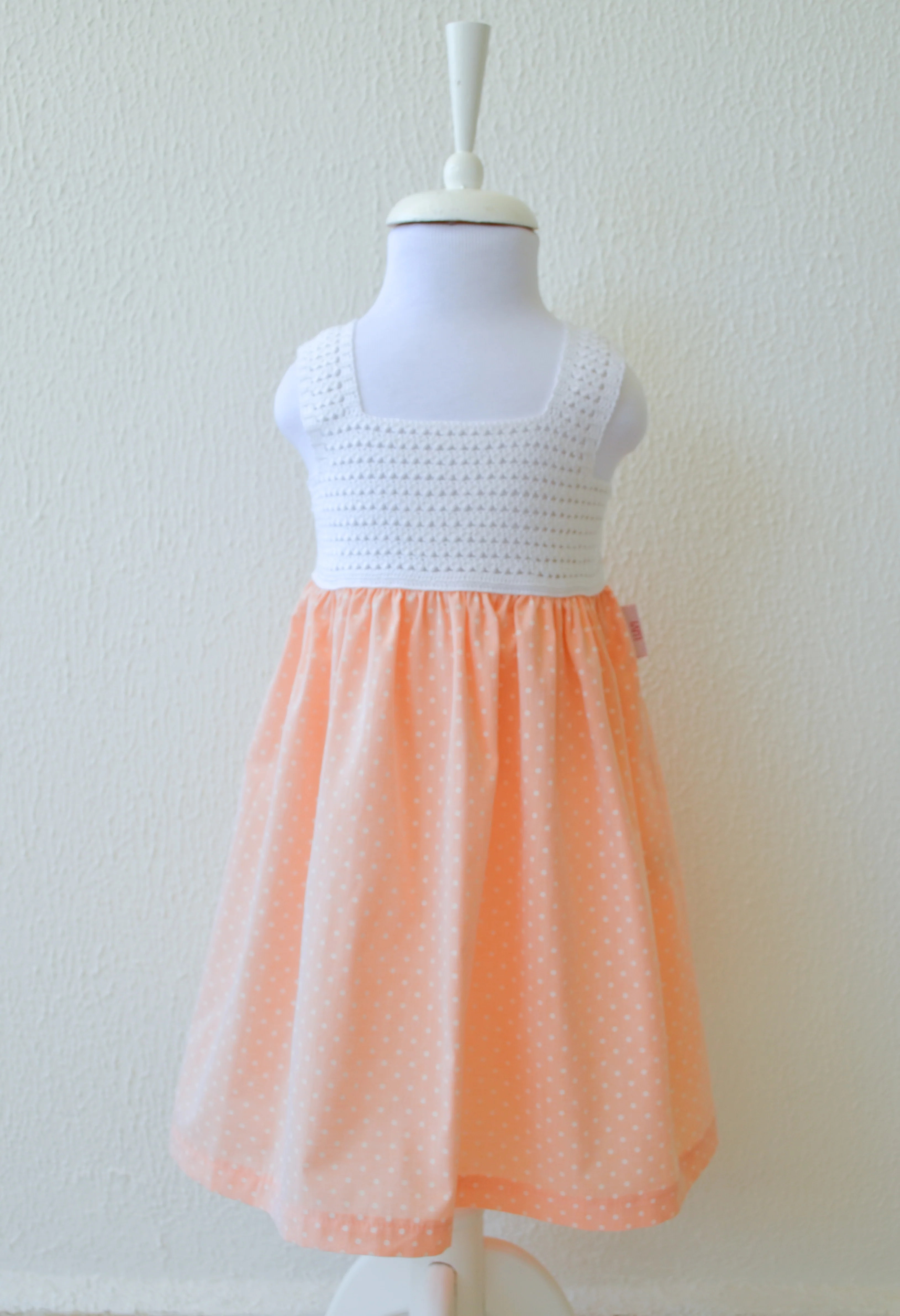 White Polka Dot Dress