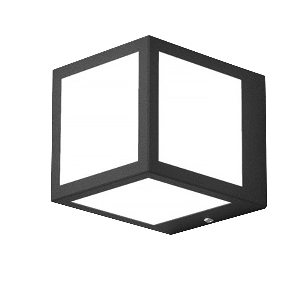 Modern Minimalist Solar Outdoor Waterproof LED Wall Light for Courtyard Balcony Aisle