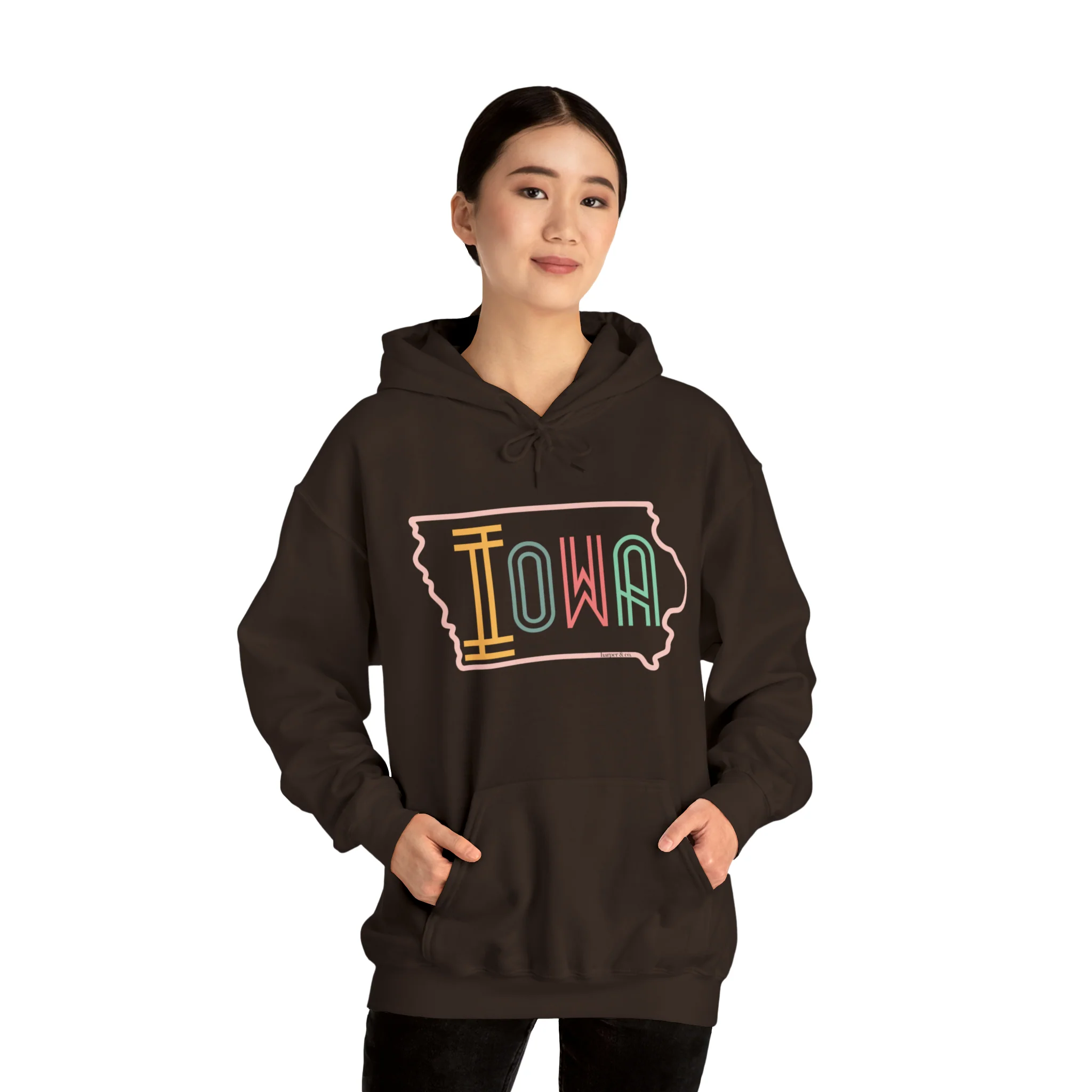 Iowa Light Unisex Heavy Blend? Hooded Sweatshirt