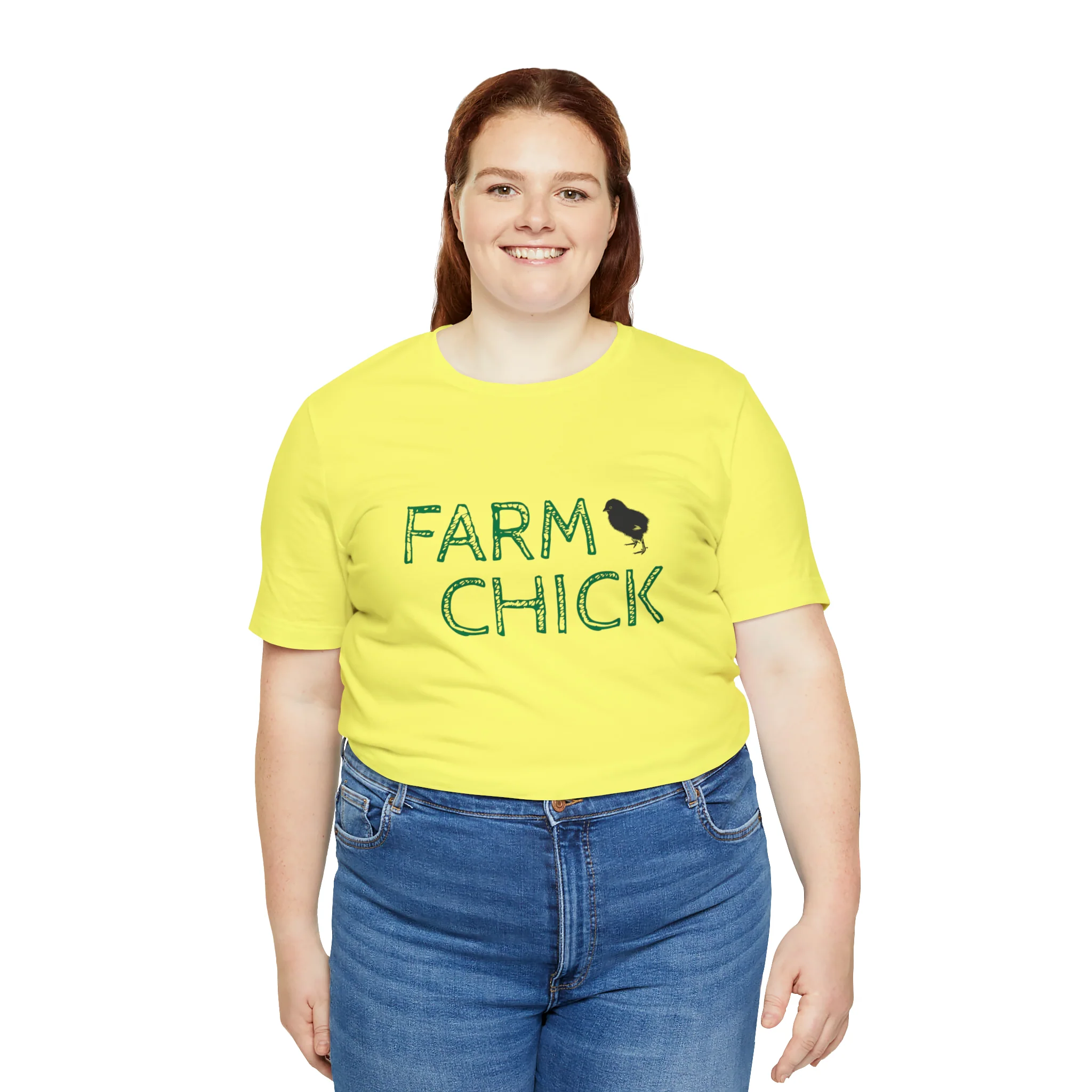 Farm Chick 2 Unisex Jersey Short Sleeve Tee