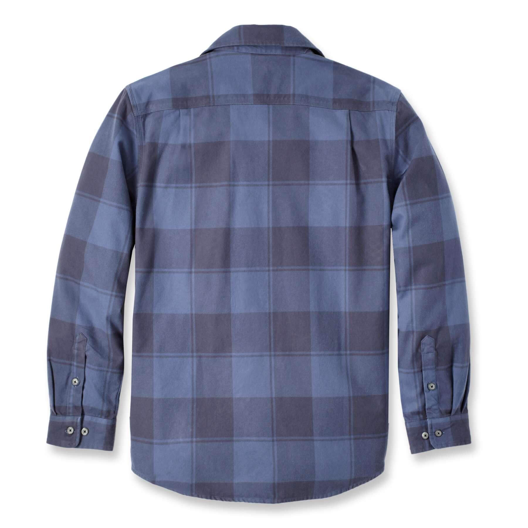 CHT Heavyweight Flannel Loose Fit Long-Sleeve Plaid Shirt 106356