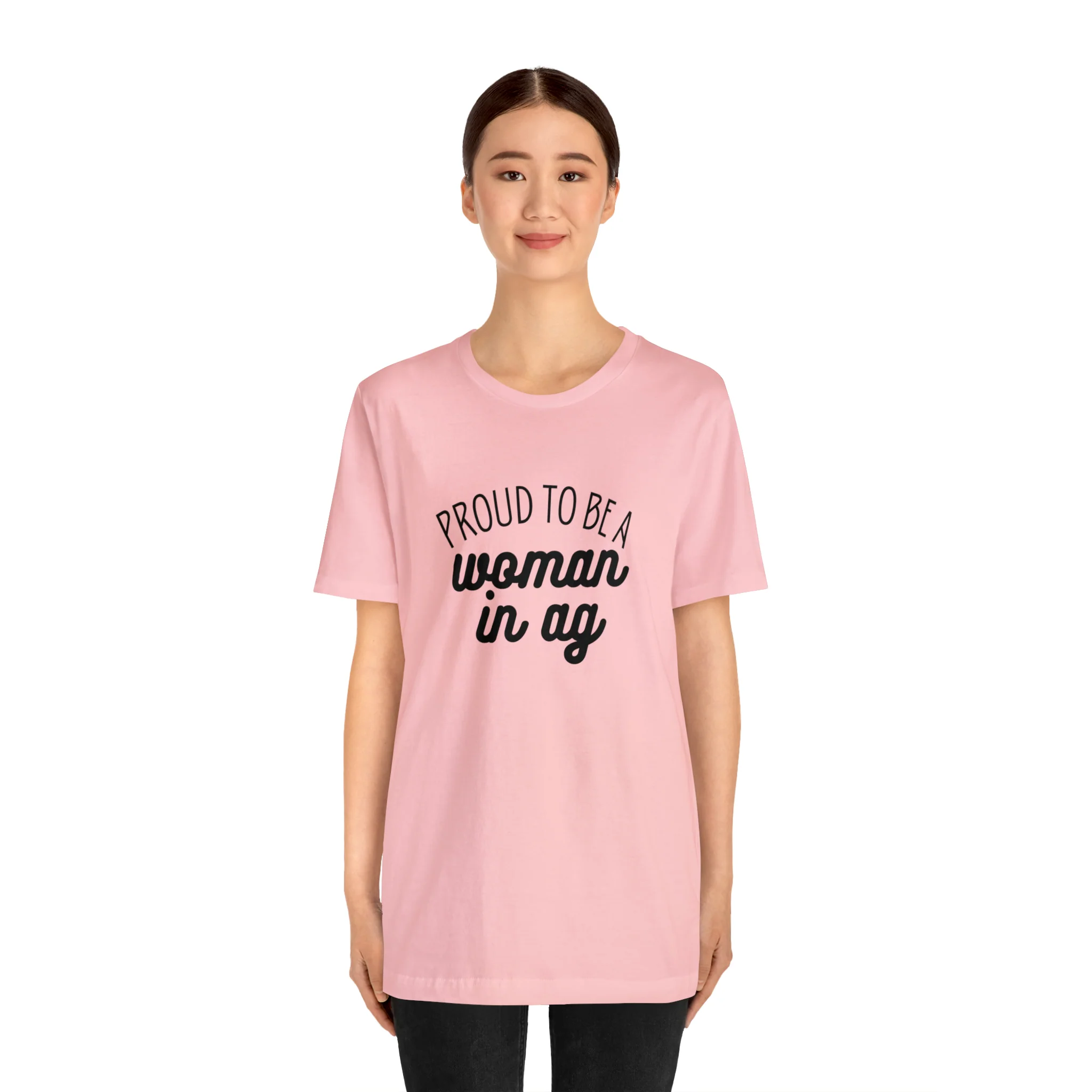 Woman in Ag Unisex Jersey Short Sleeve Tee
