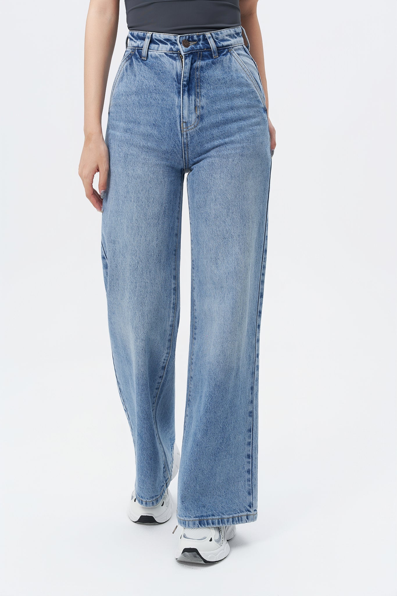 Insta Glam Wide Leg Jeans