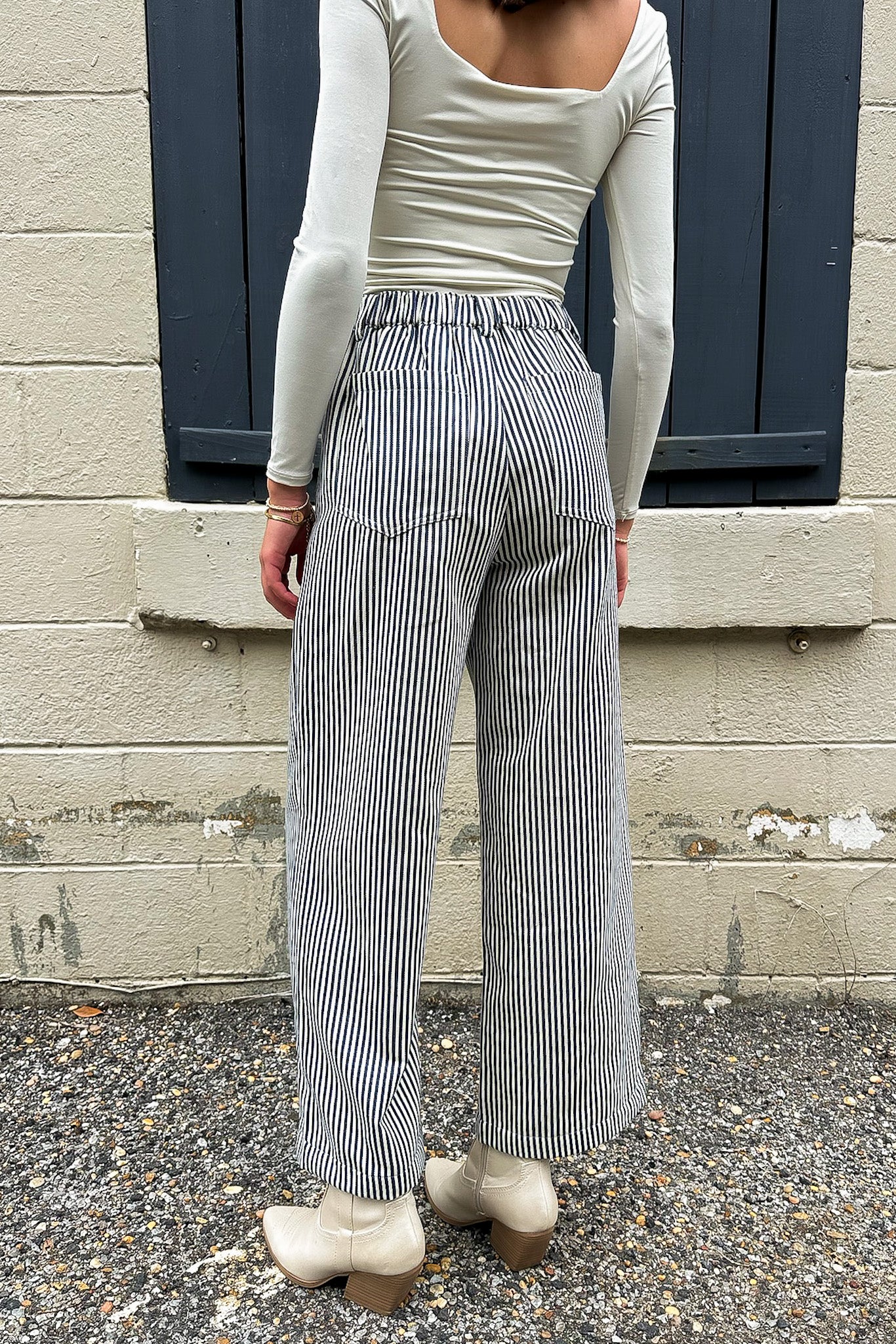 Line Theory Pinstripe Pants