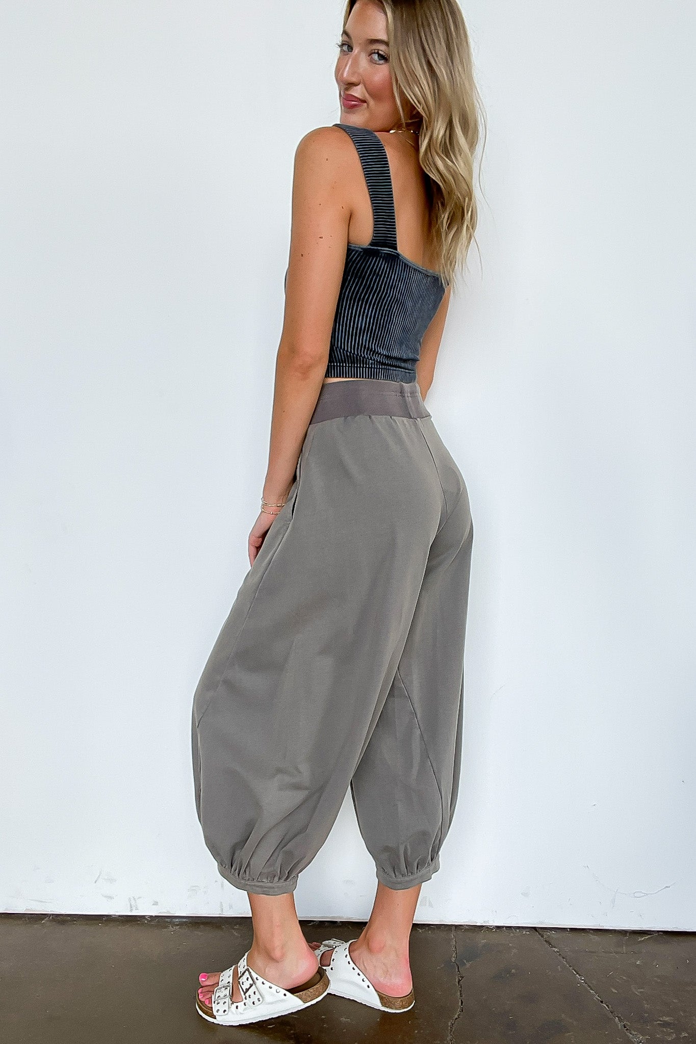 Acid Wash Bubble Pants