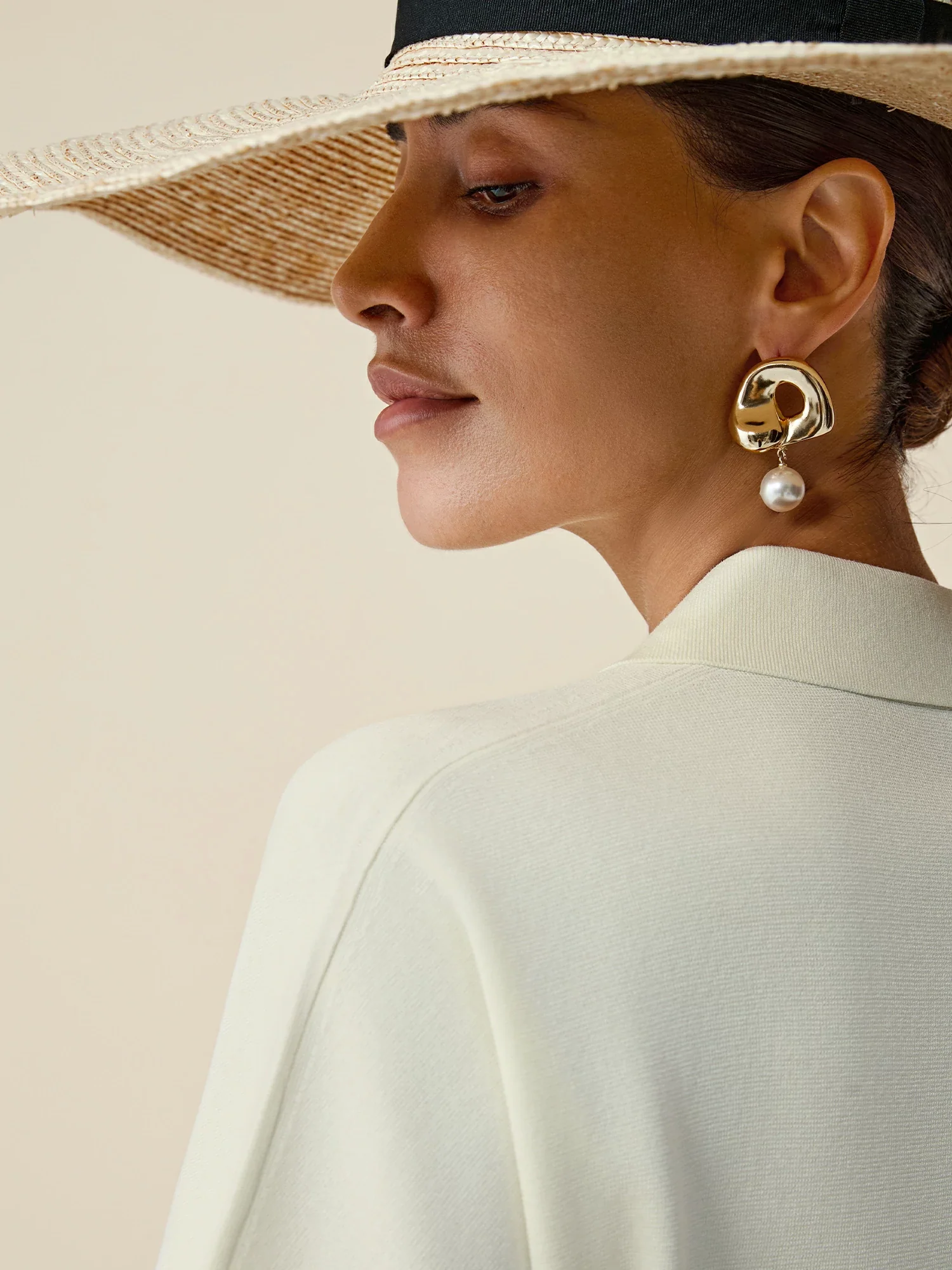 Polo Neck Short Sleeve Knit Shirt