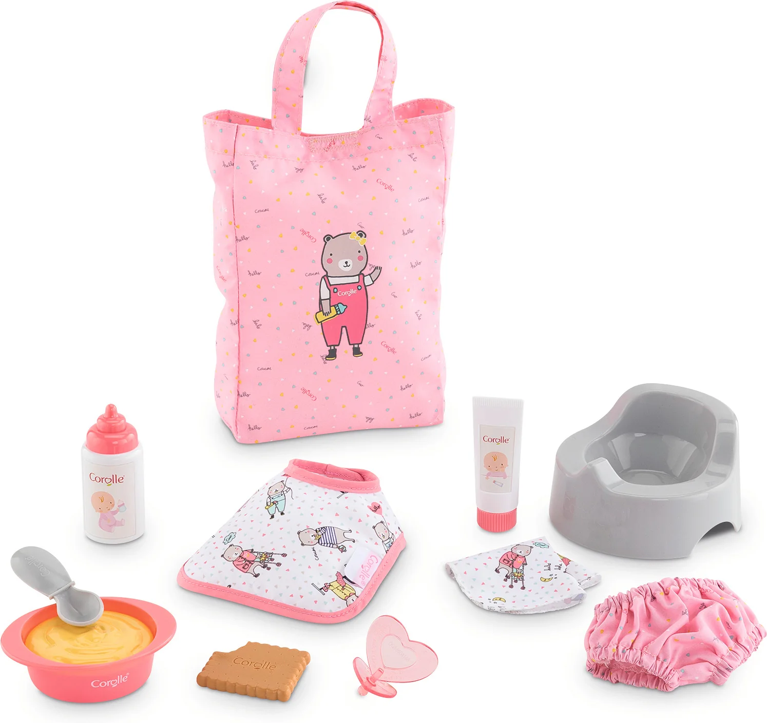 Baby Care Essentials Set (Large Pink)