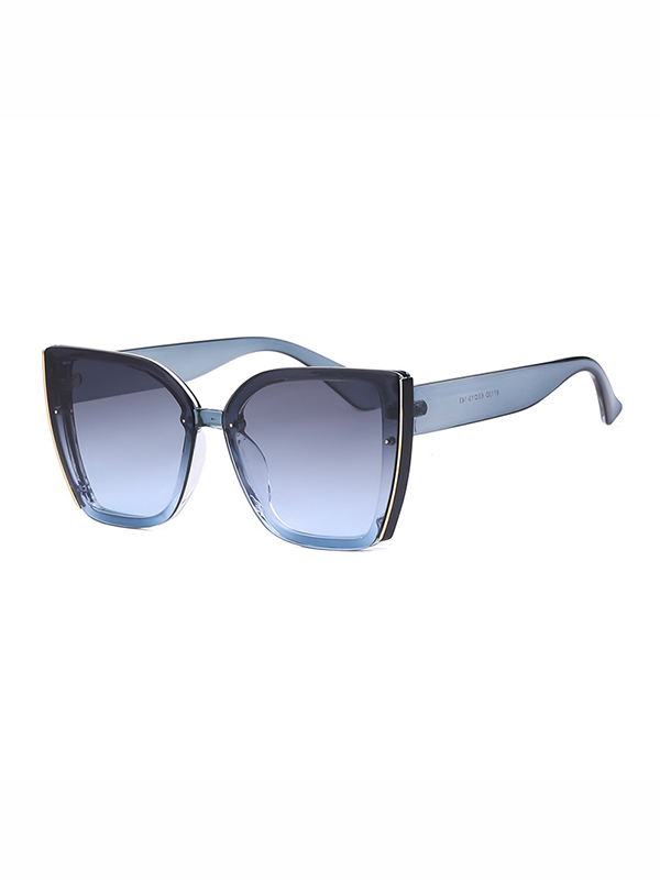 Geometric Sun-Protection Sunglasses Accessories