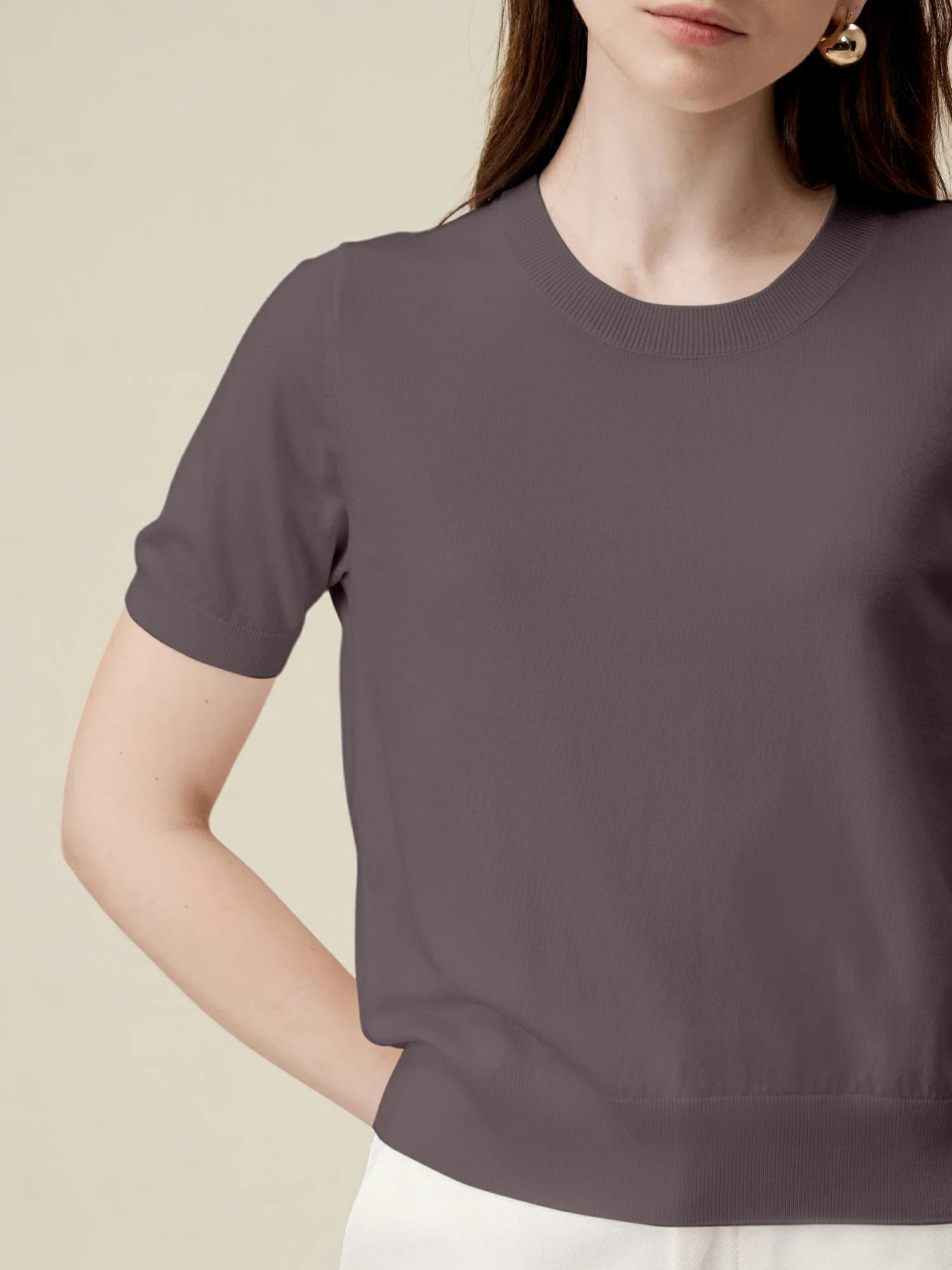 Lyocell Lightweight Knit Top