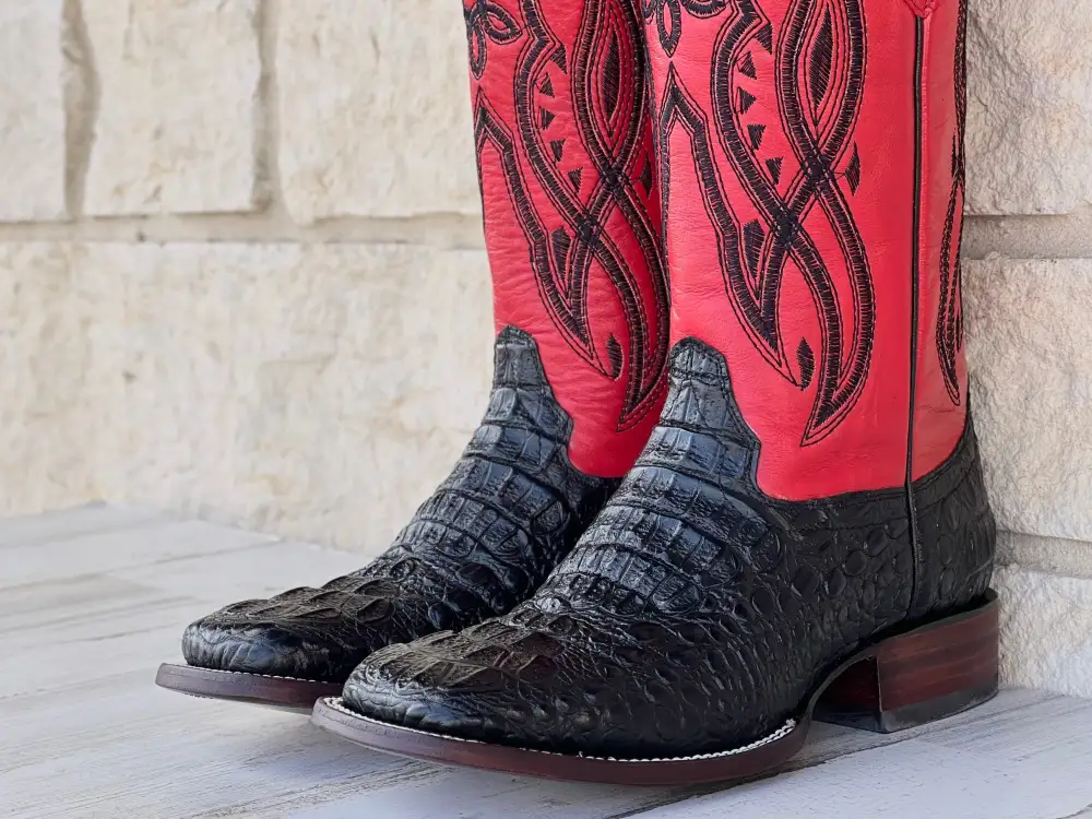 Men’s Black Caiman Back With Red Shaft