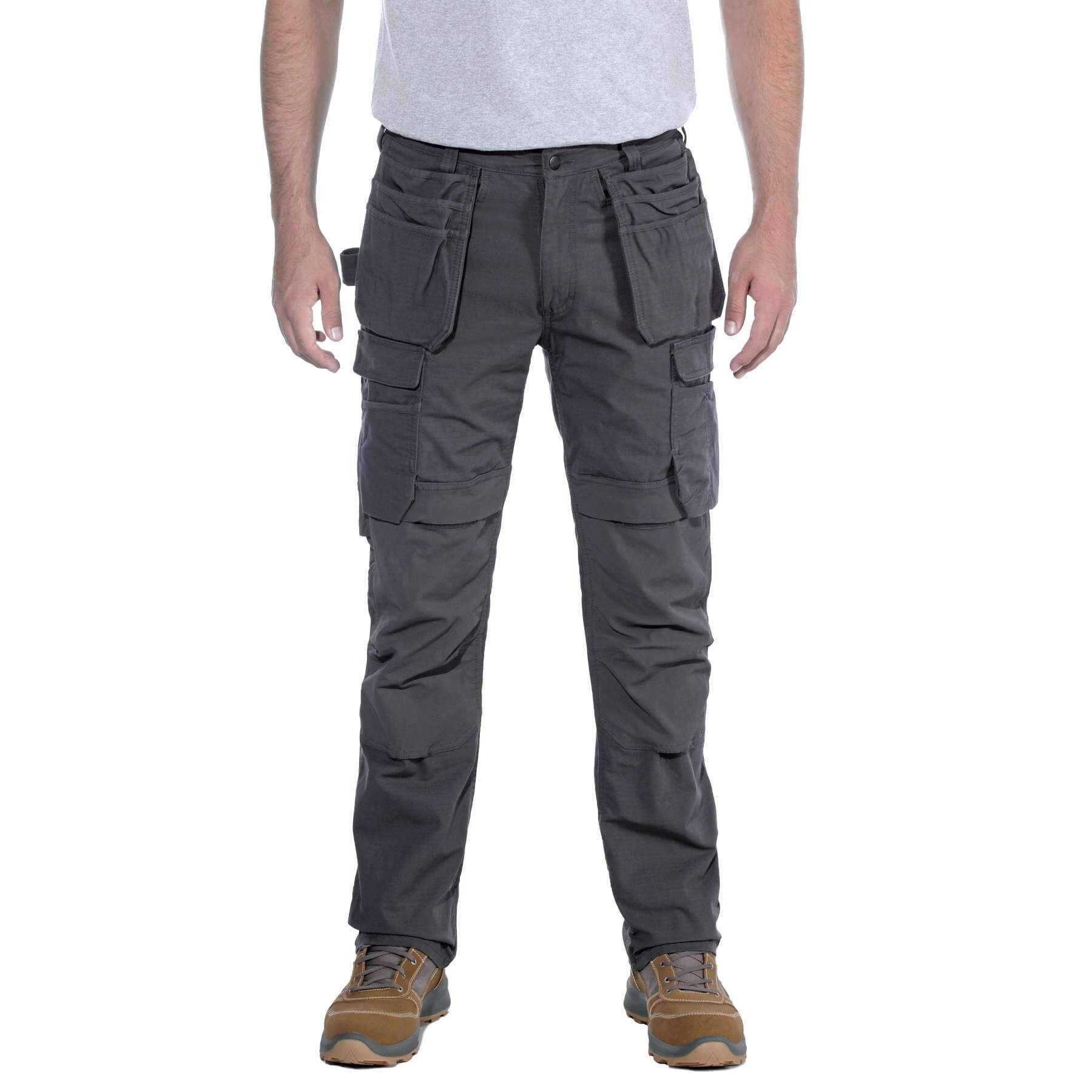 CHT Steel Relaxed Fit Double Front Multi-Pocket Cargo Trousers 103337