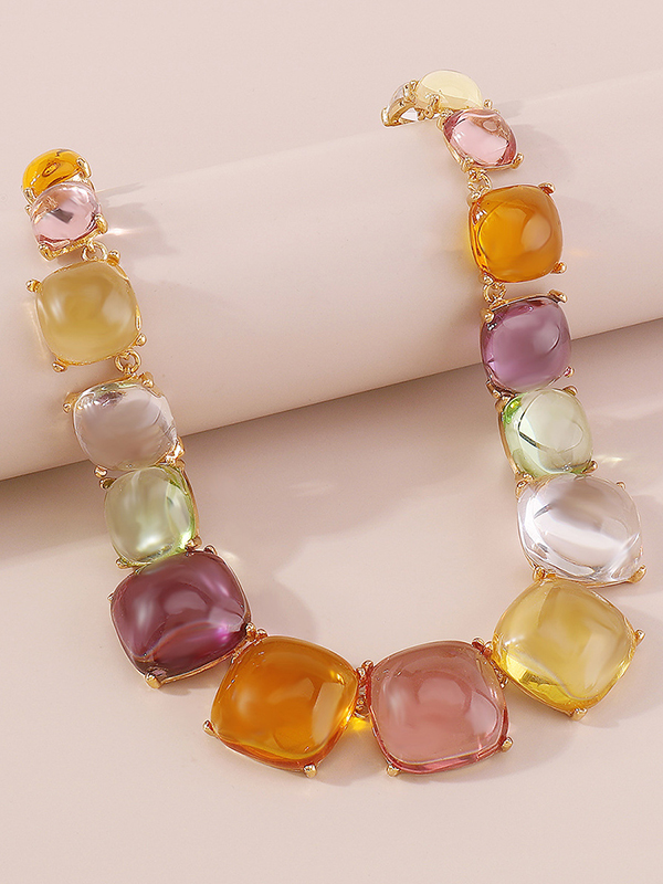 Geometric Necklaces Accessories Dainty Necklace