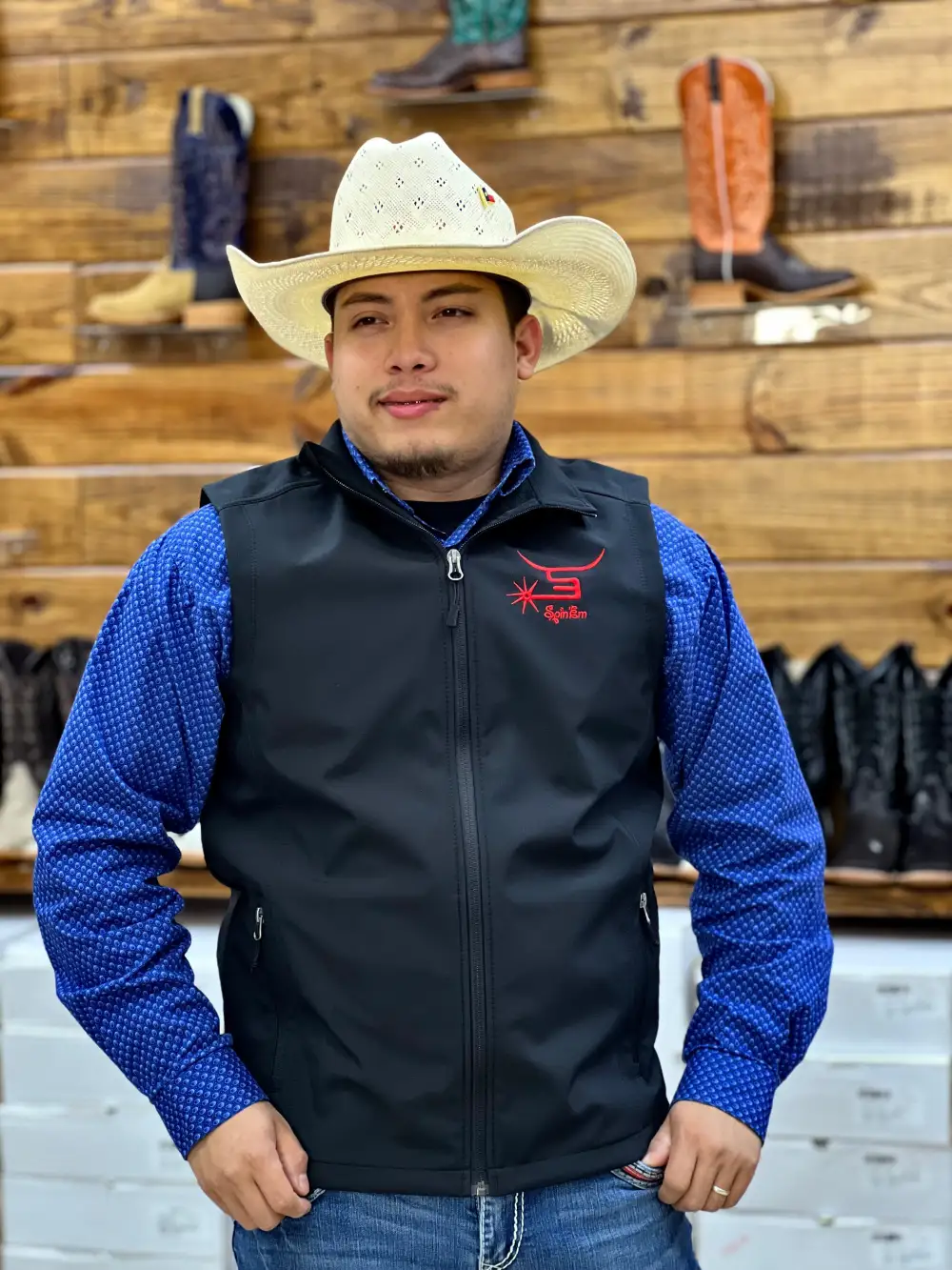 SPIN’EM Mexico Black Vest