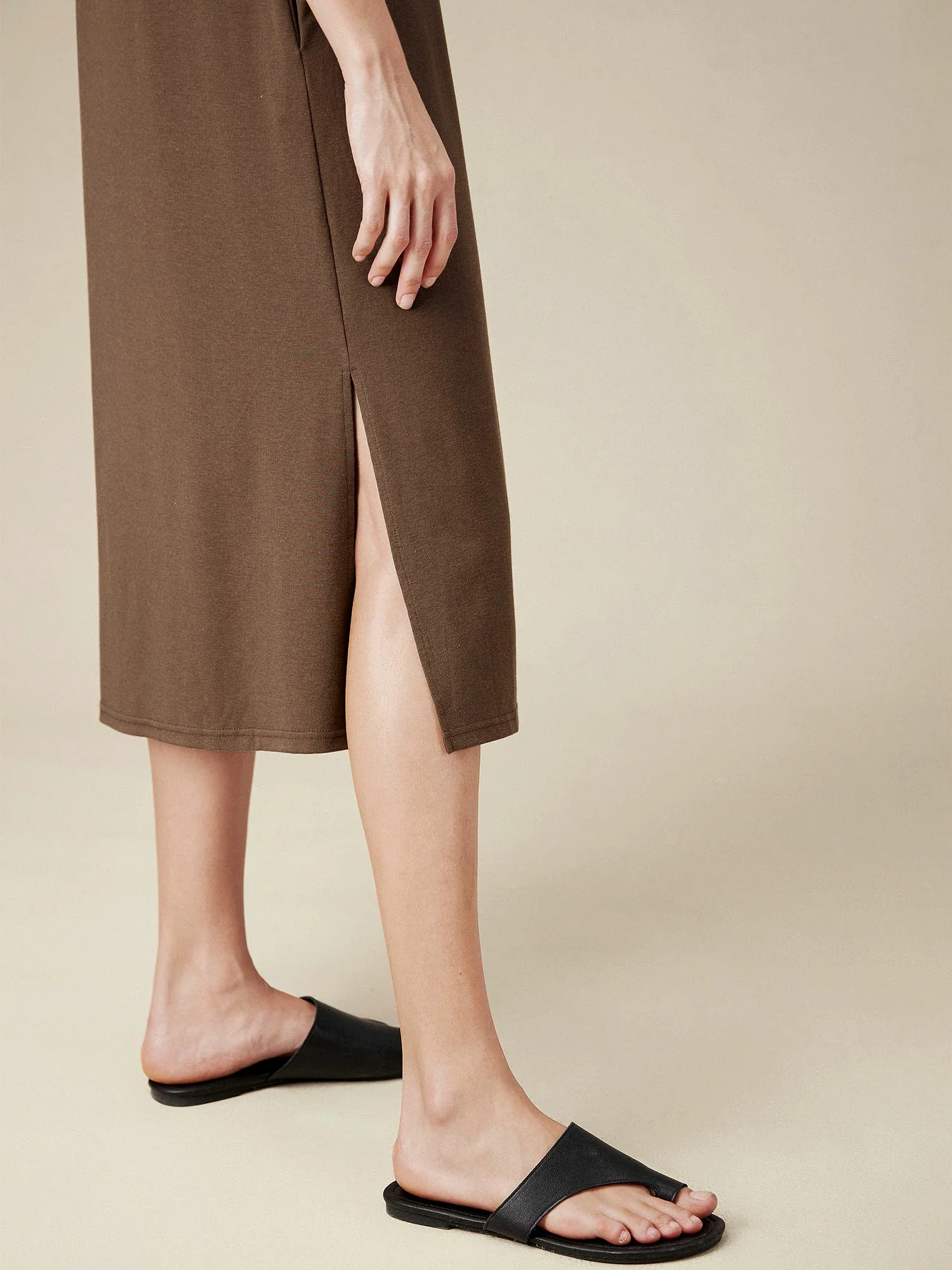 Loose Sleeveless Tank Dress