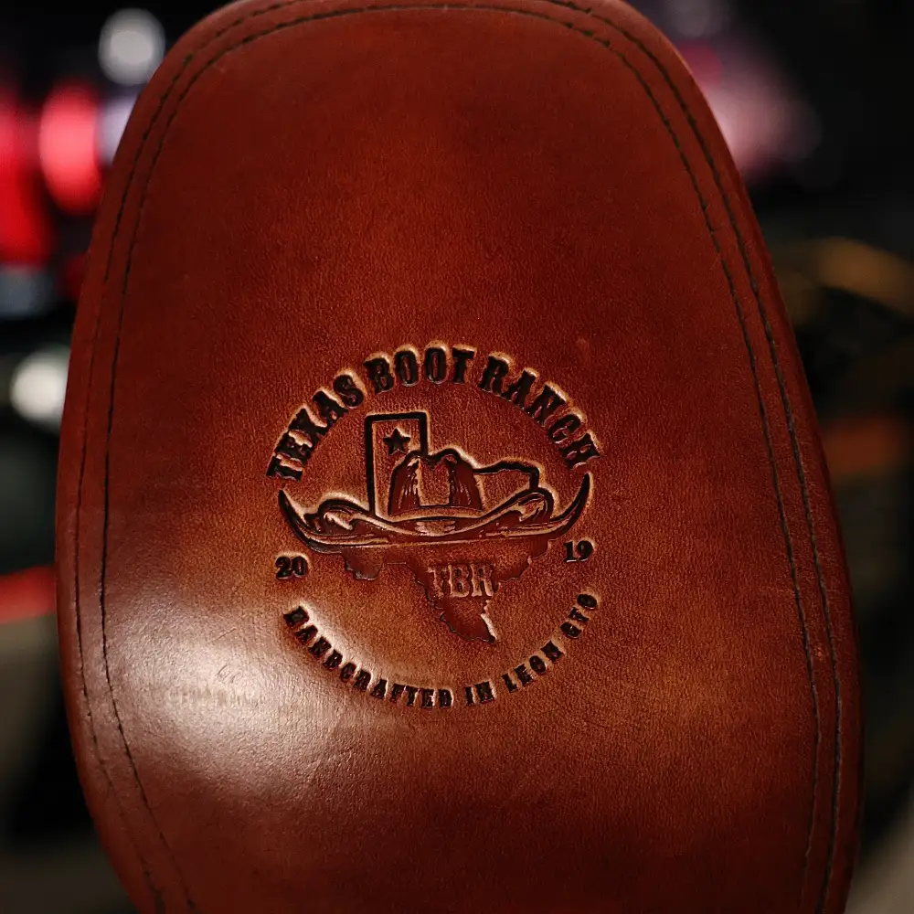 “Bumblebee” Brown Jumbo Python Leather Boots - Square Toe