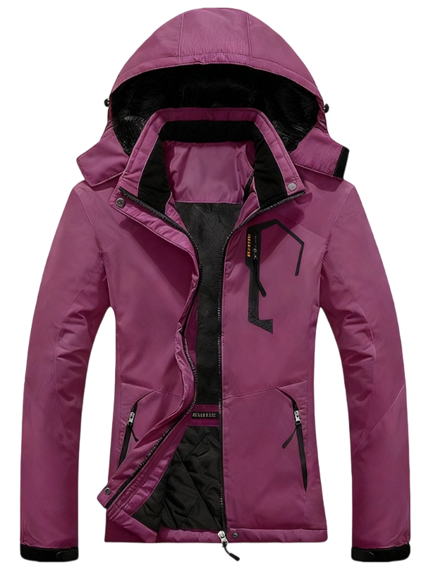 Women's Mountain Waterproof Ski Snow Jacket Rain Winter Jacket Coat Hooded Windproof Parka