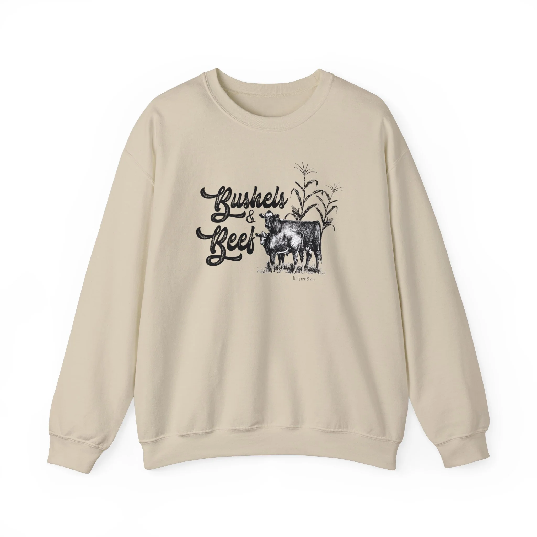 Bushels & Beef Unisex Heavy Blend? Crewneck Sweatshirt