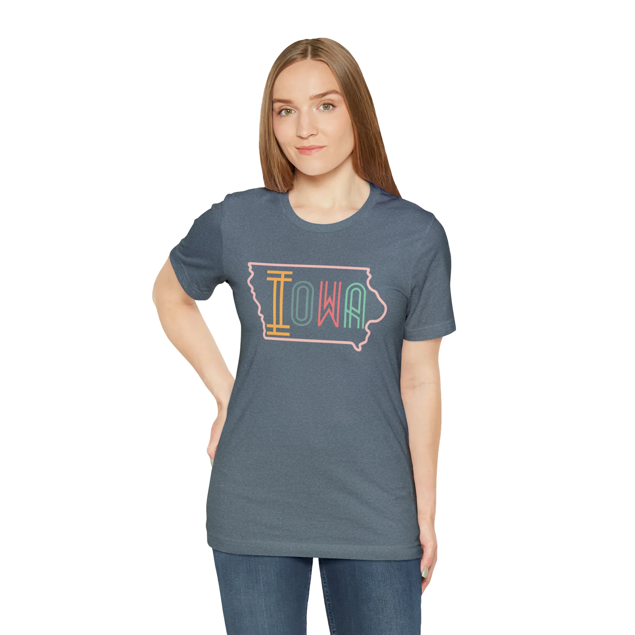 Iowa Light Unisex Jersey Short Sleeve Tee
