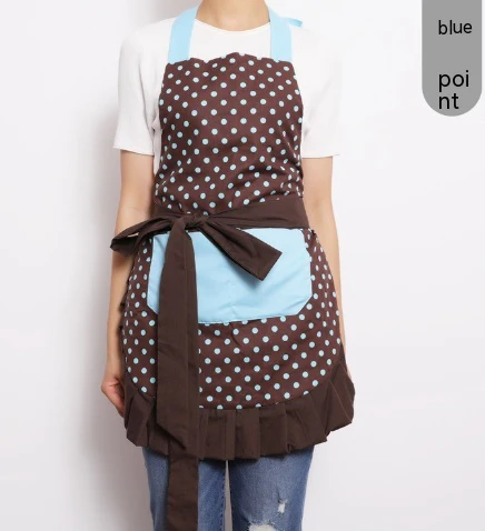 Pretty Pink Ruffles & Pockets Apron