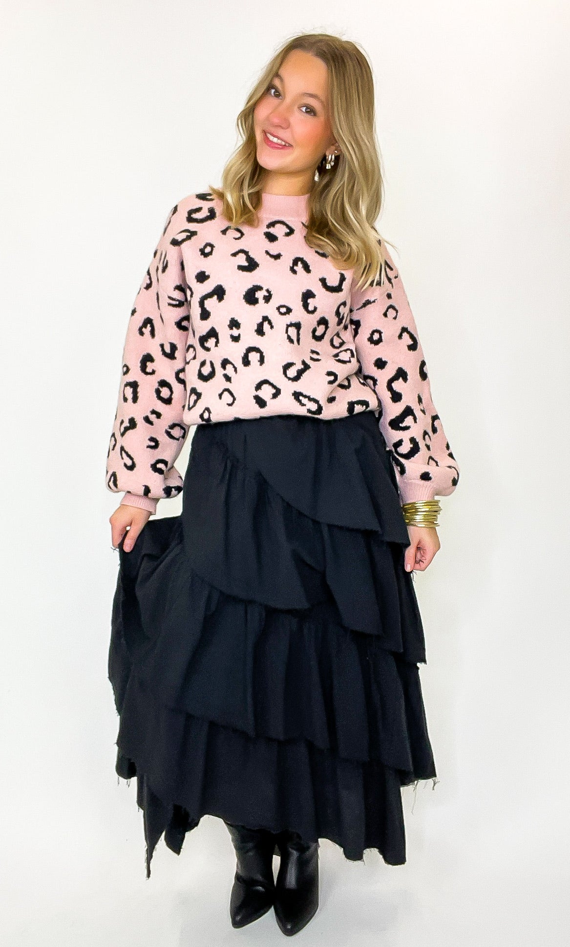 Everlayer Tiered Maxi Skirt