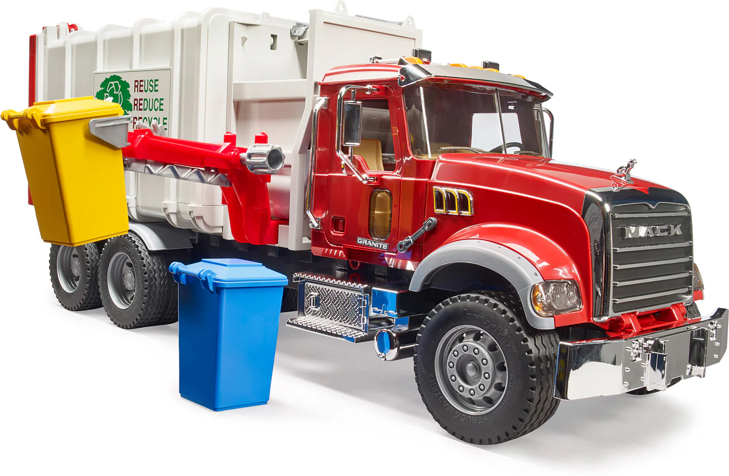 Heavy-Duty Side-Loading Garbage Truck