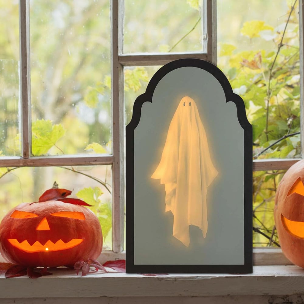 2025 Halloween Hologram Ghost Mirror