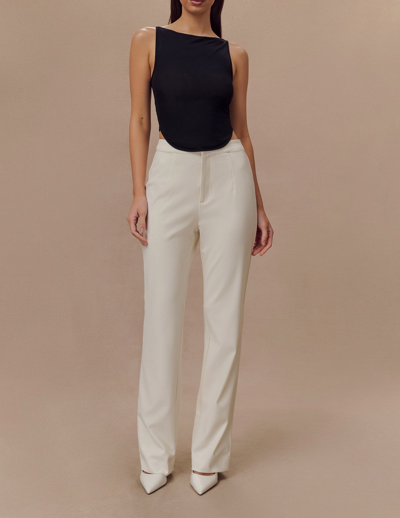 Ivory Straight Leg Pant