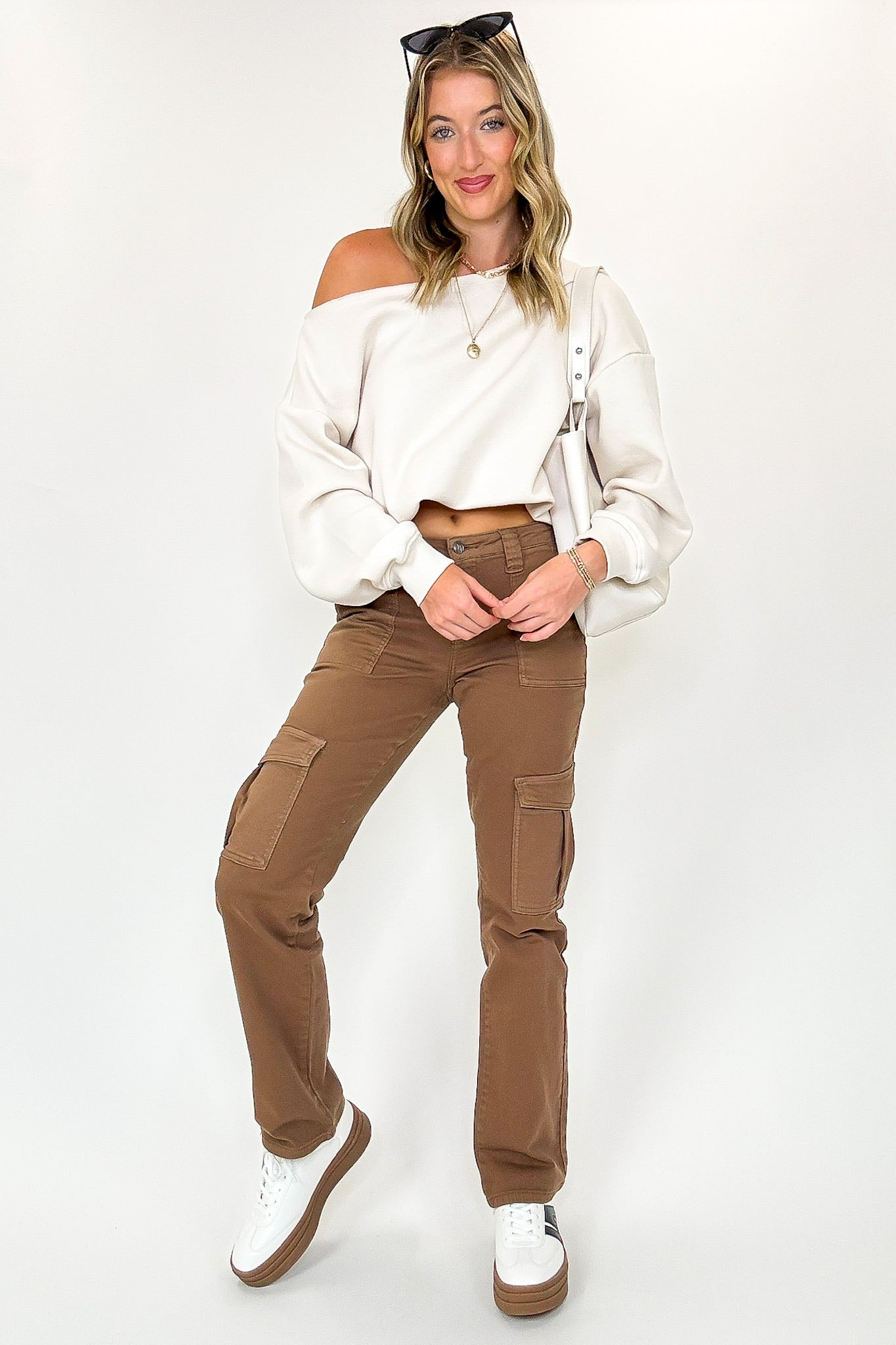Neutral Ground Straight Cargo Pants