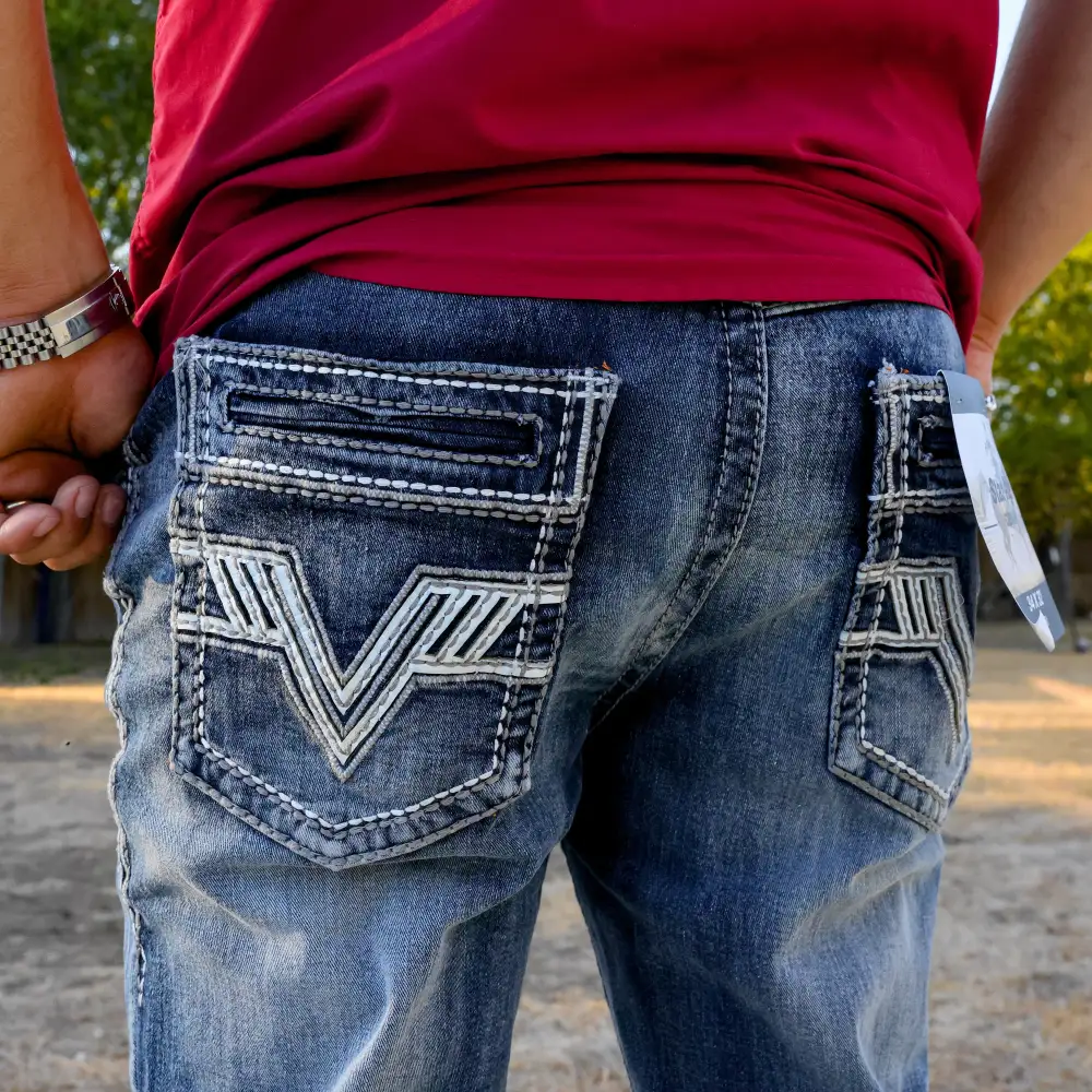 Men’s SA-043 Straight Fit Blue Jean