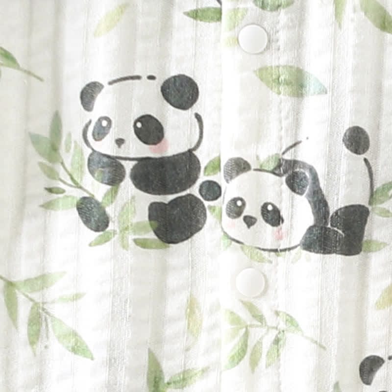 Baby 2-Piece Bamboo Panda Pajamas Set