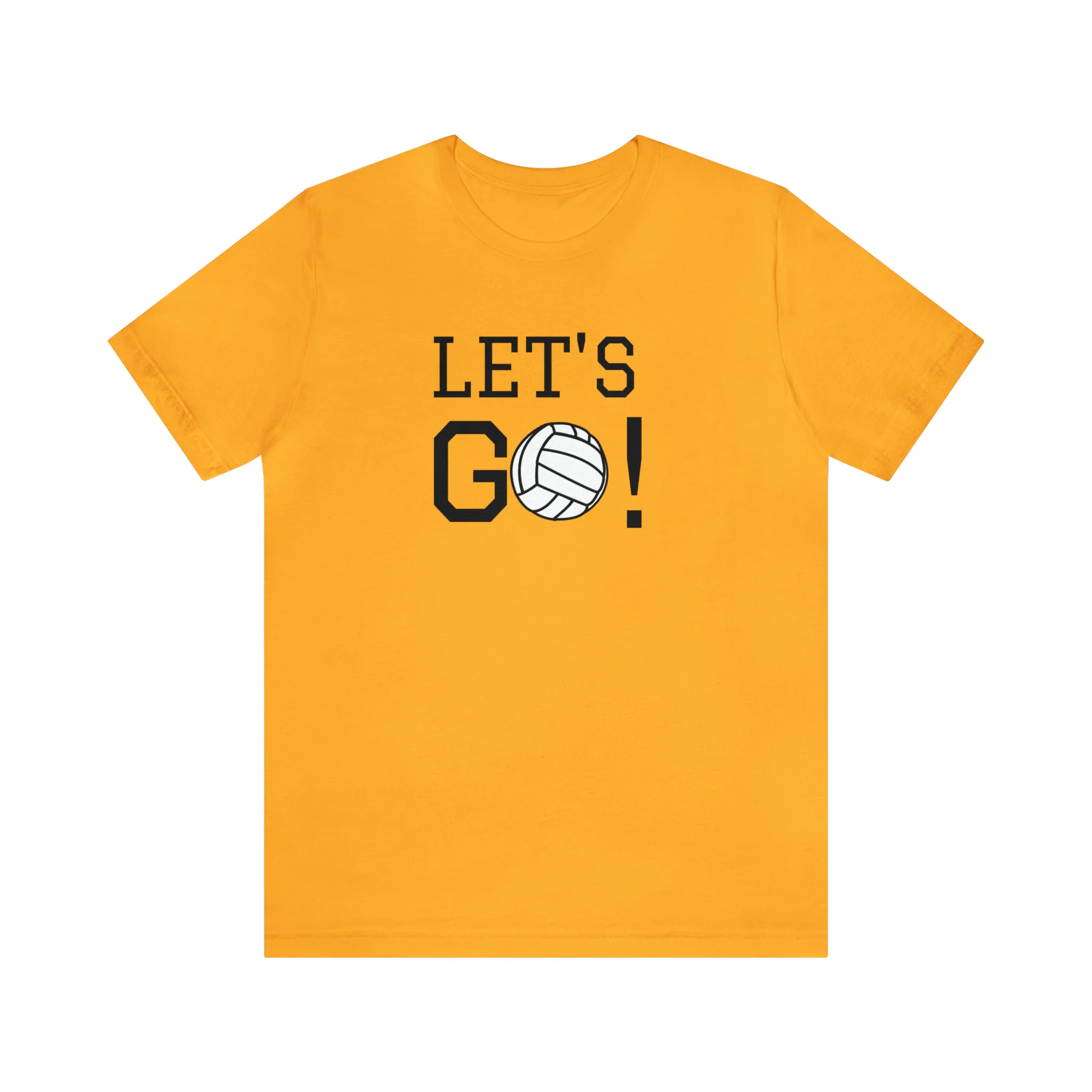 Let's Go! Volleyball Unisex Jersey Short Sleeve Tee