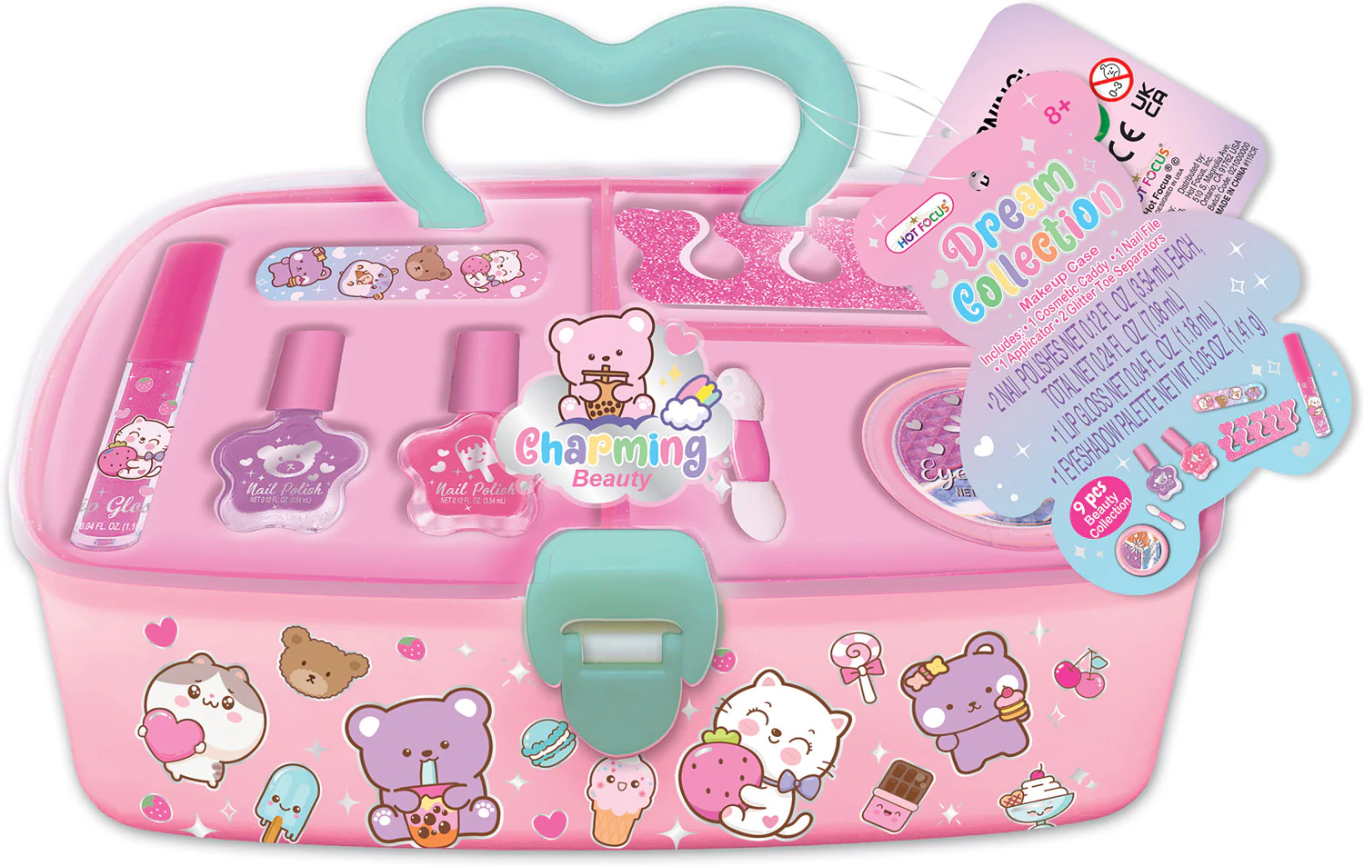 Kawaii Makeup Case Set