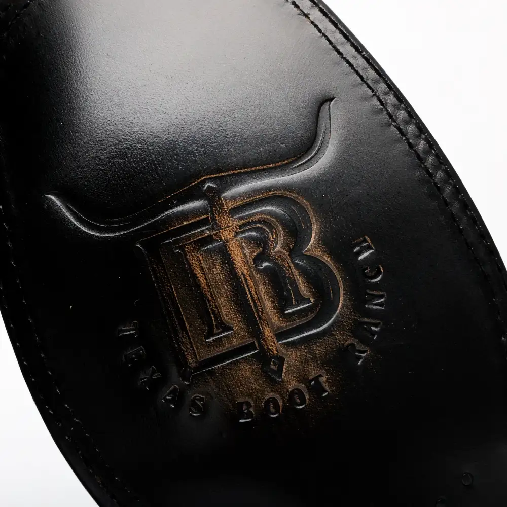 Grey Jumbo Pirarucu Leather Boots - Square Toe