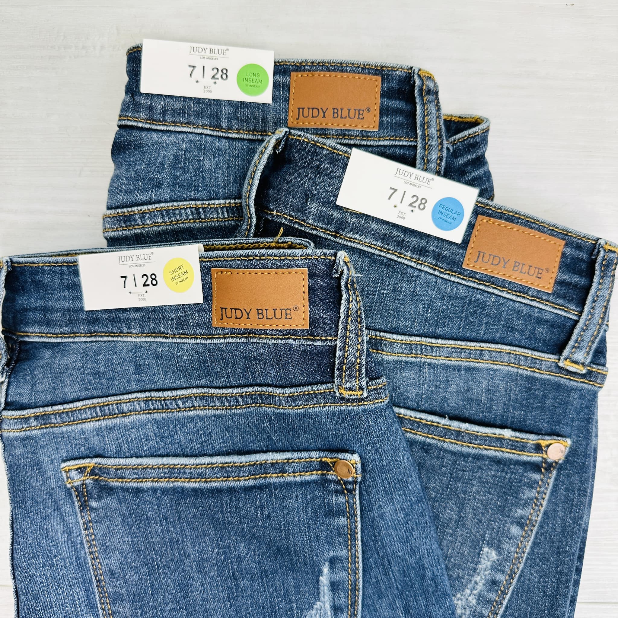Judy Blue Everyday Essential Relaxed Fit Jeans - Multiple Inseams