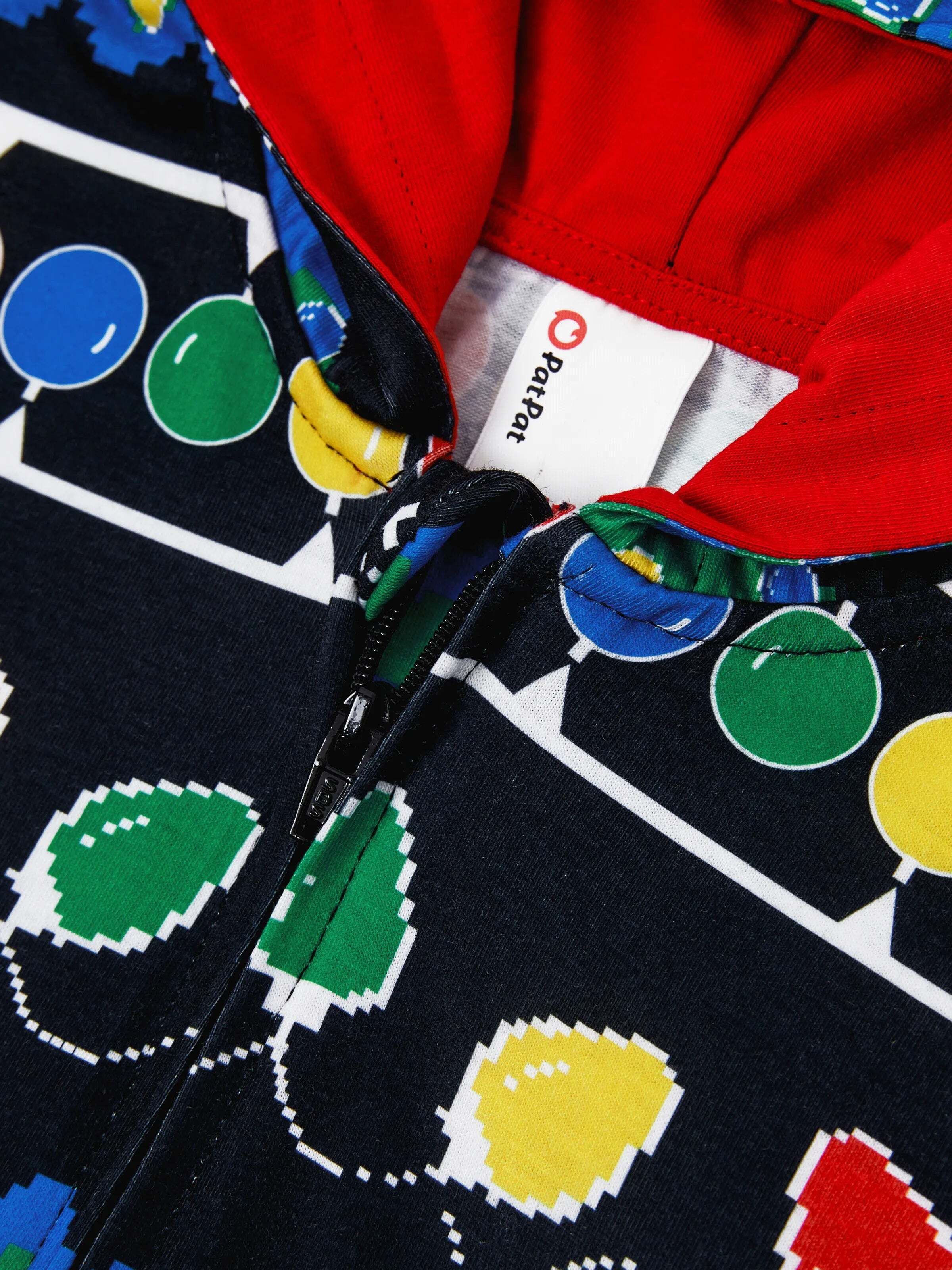 Christmas Onesies Matching Family Pajamas Set Christmas Tree Print PJS with Christmas Socks Black