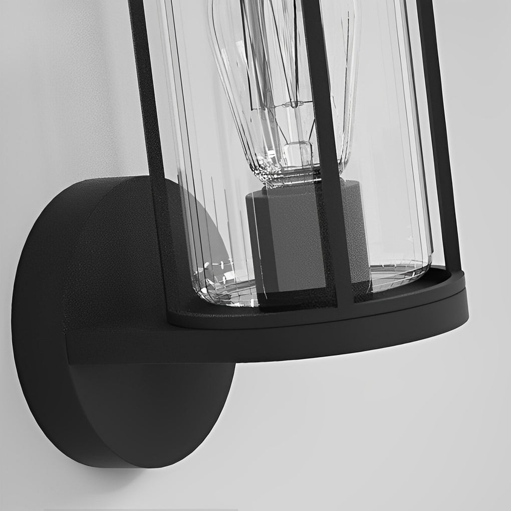 Minimalist Round Waterproof Retro Wall Lamp Outdoor Lawn Lights Path Lights